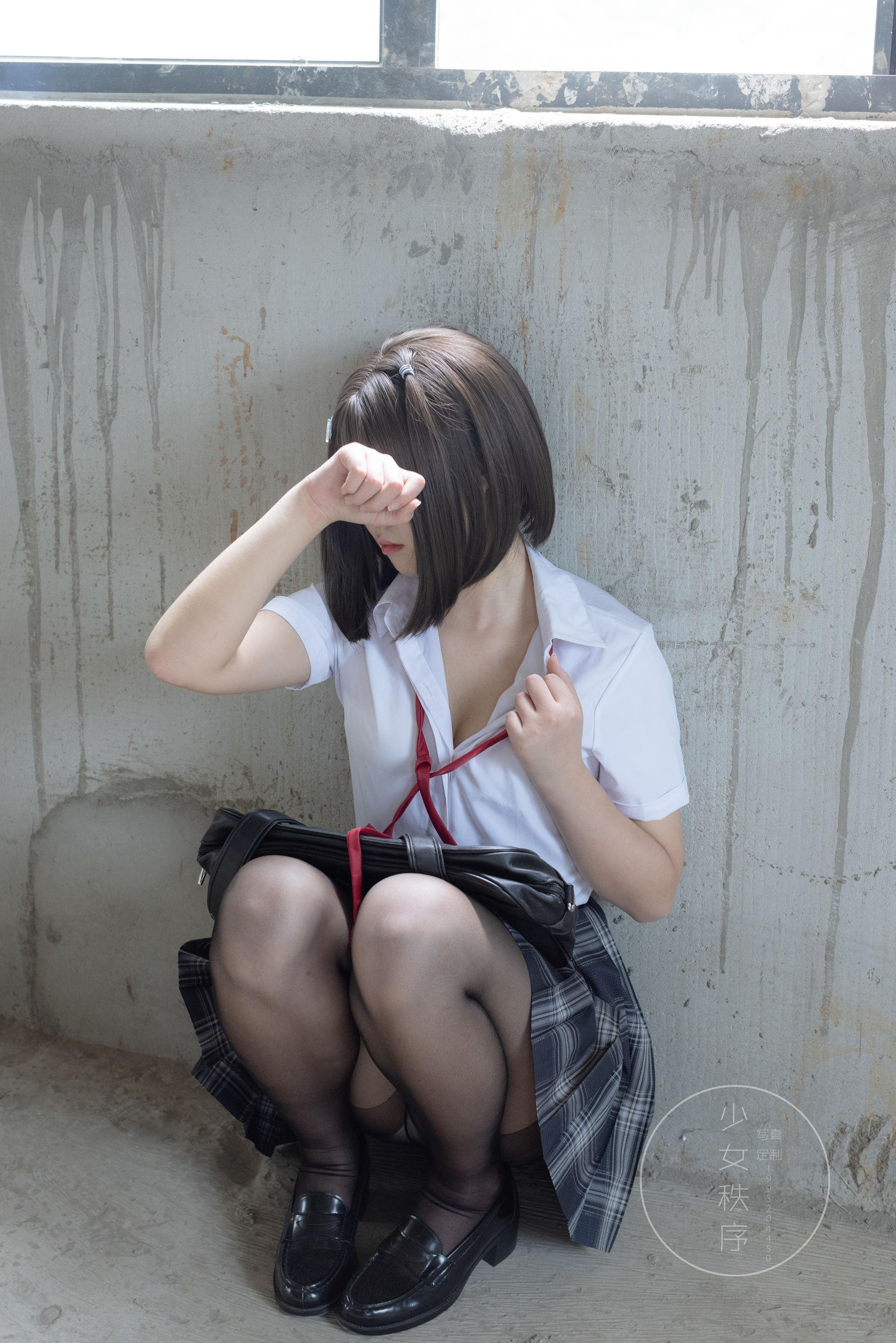 少女秩序写真 GR04L 小葵 黑丝JK