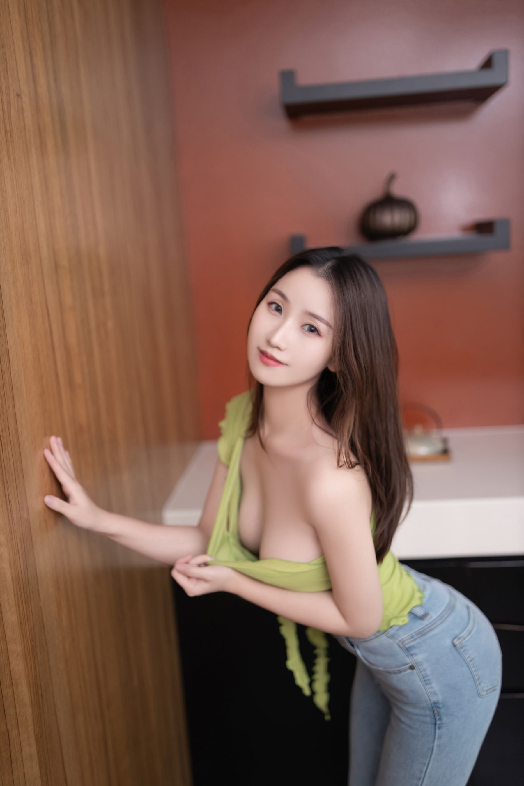 杏子 - 牛仔裤