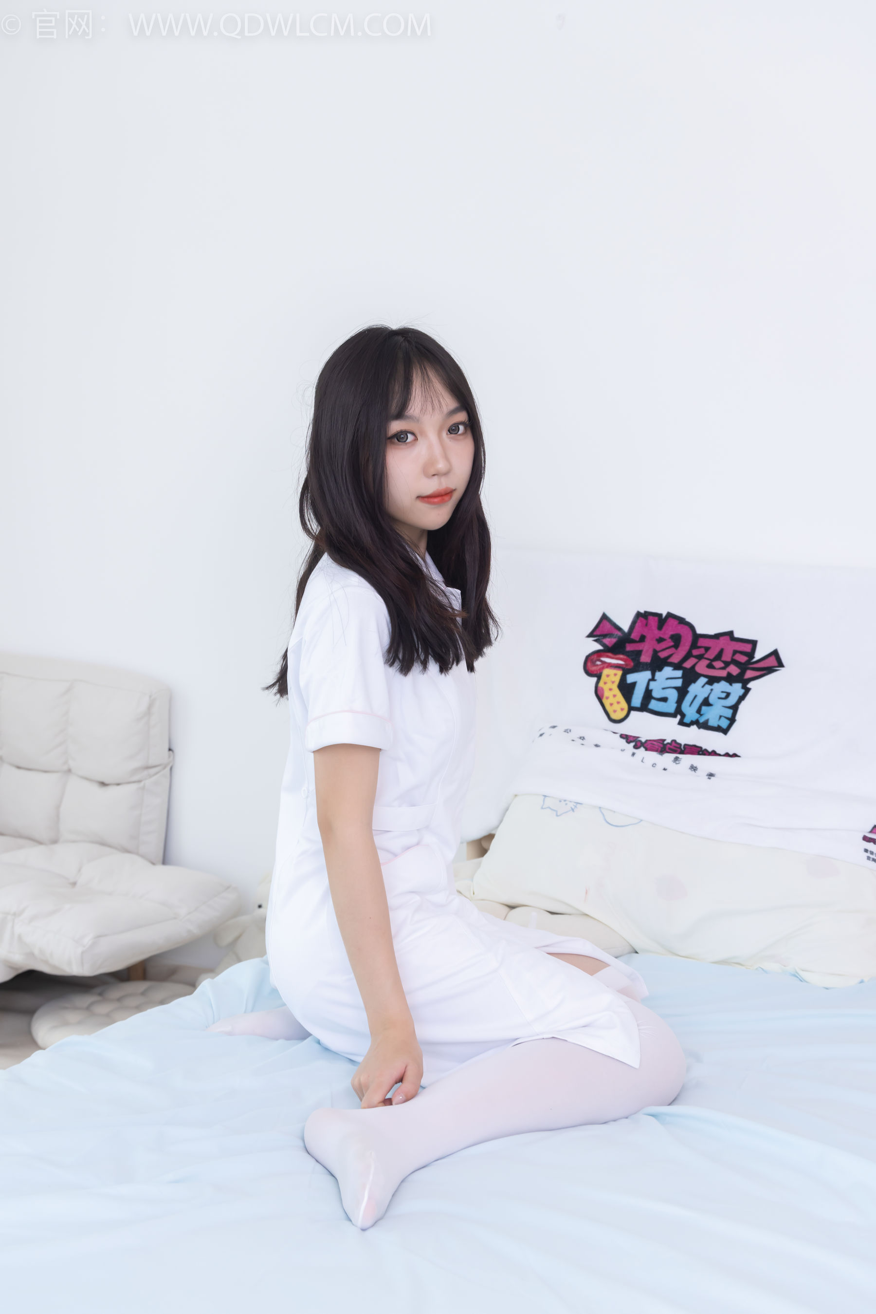 物恋传媒 No.1767 纱纱 -小白鸽