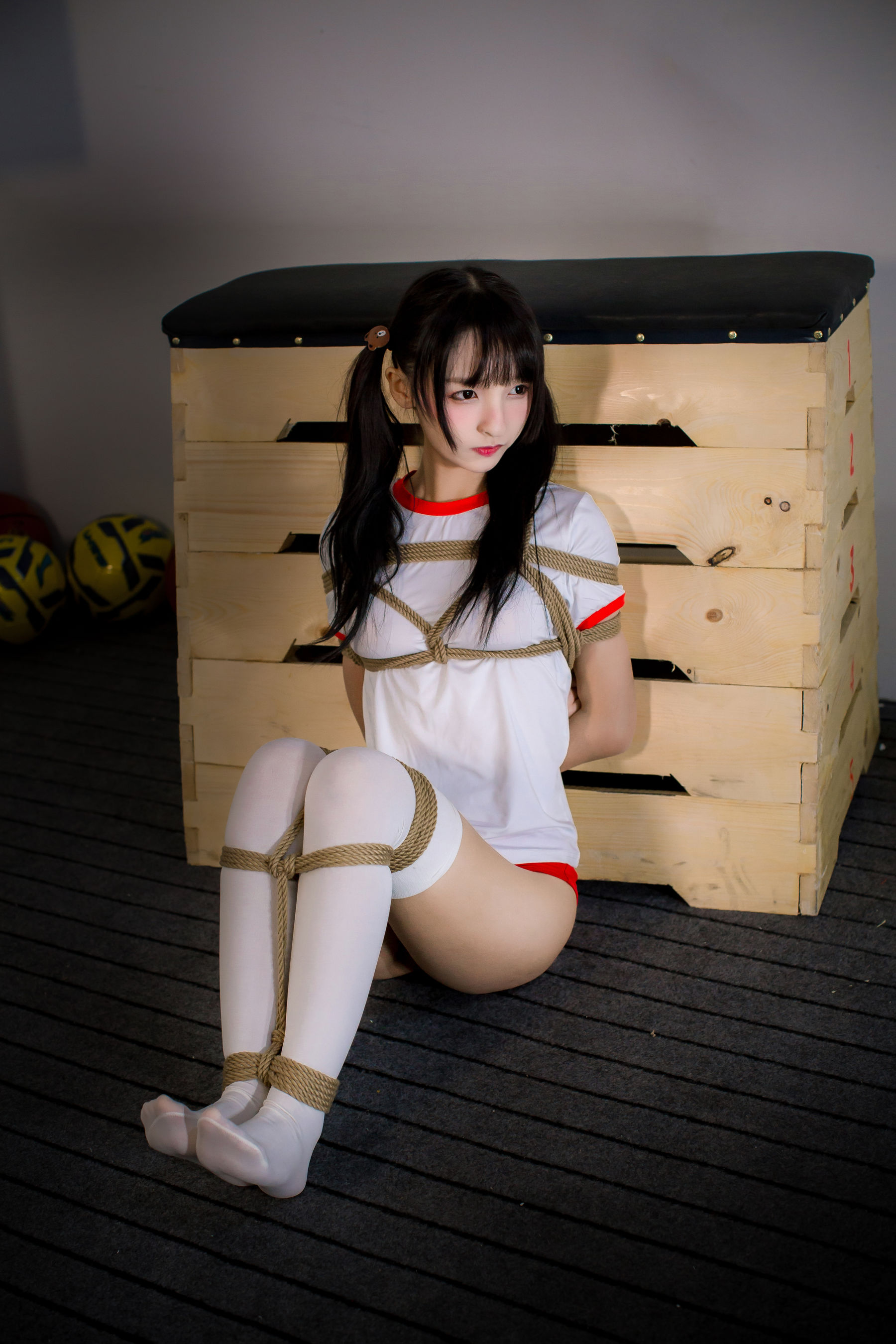 萝莉 神楽板真冬 之绳艺