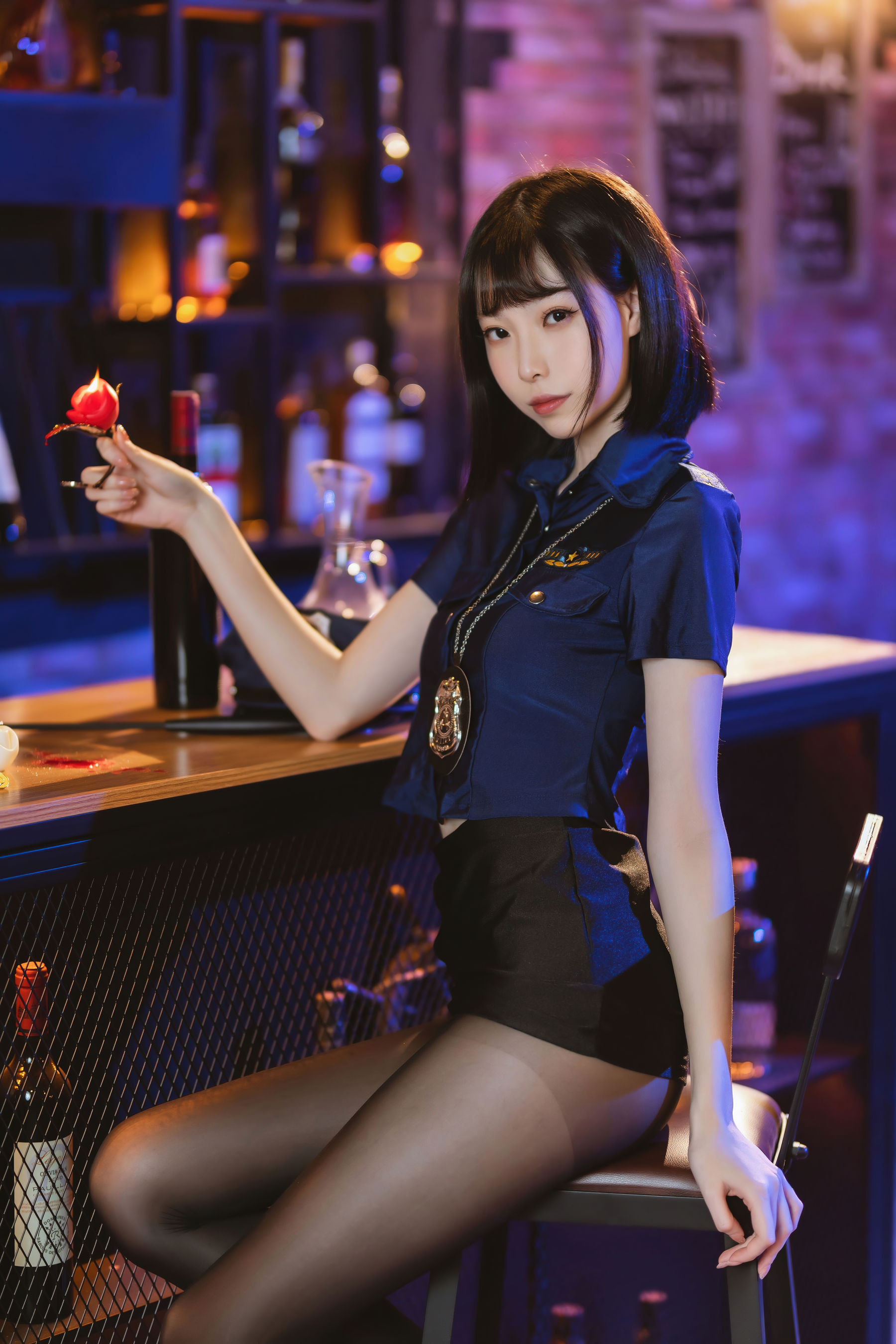 许岚 - 黑丝制服