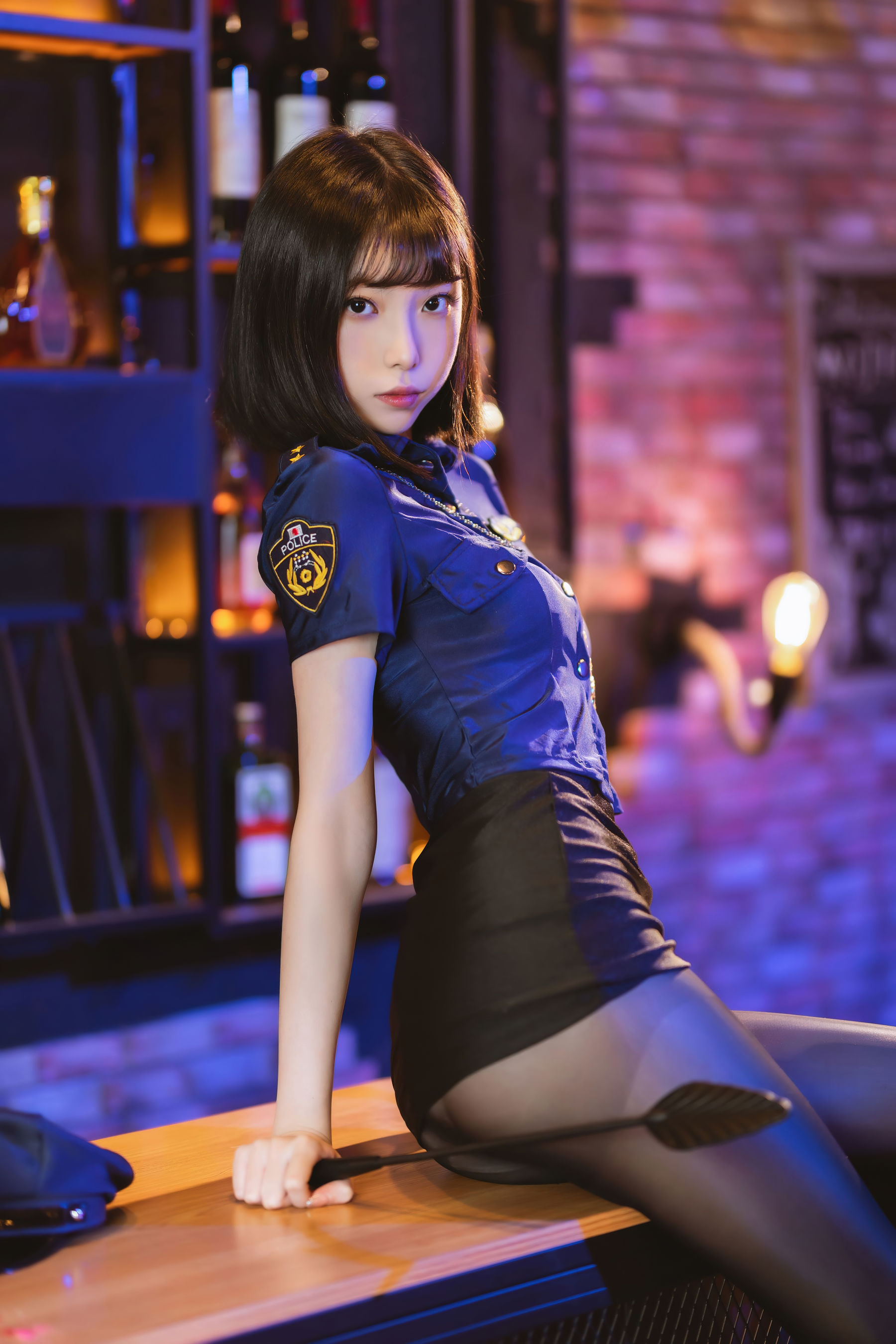 许岚 - 黑丝制服