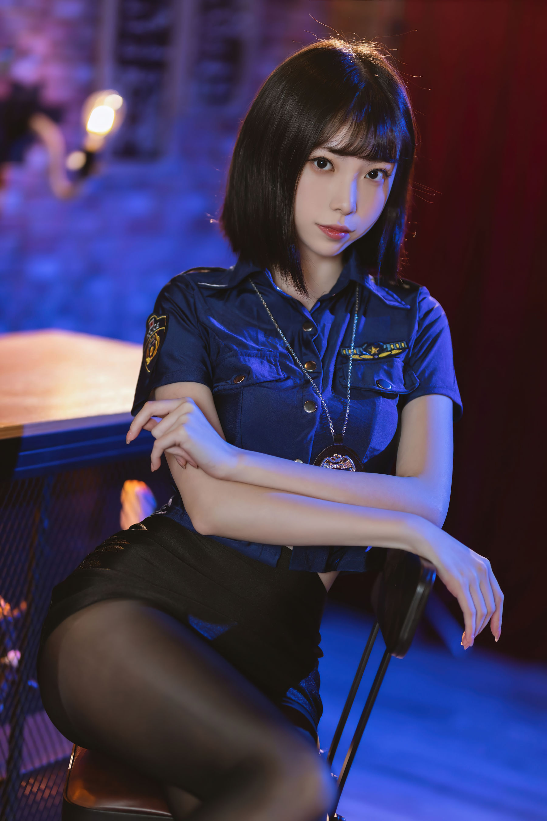 许岚 - 黑丝制服