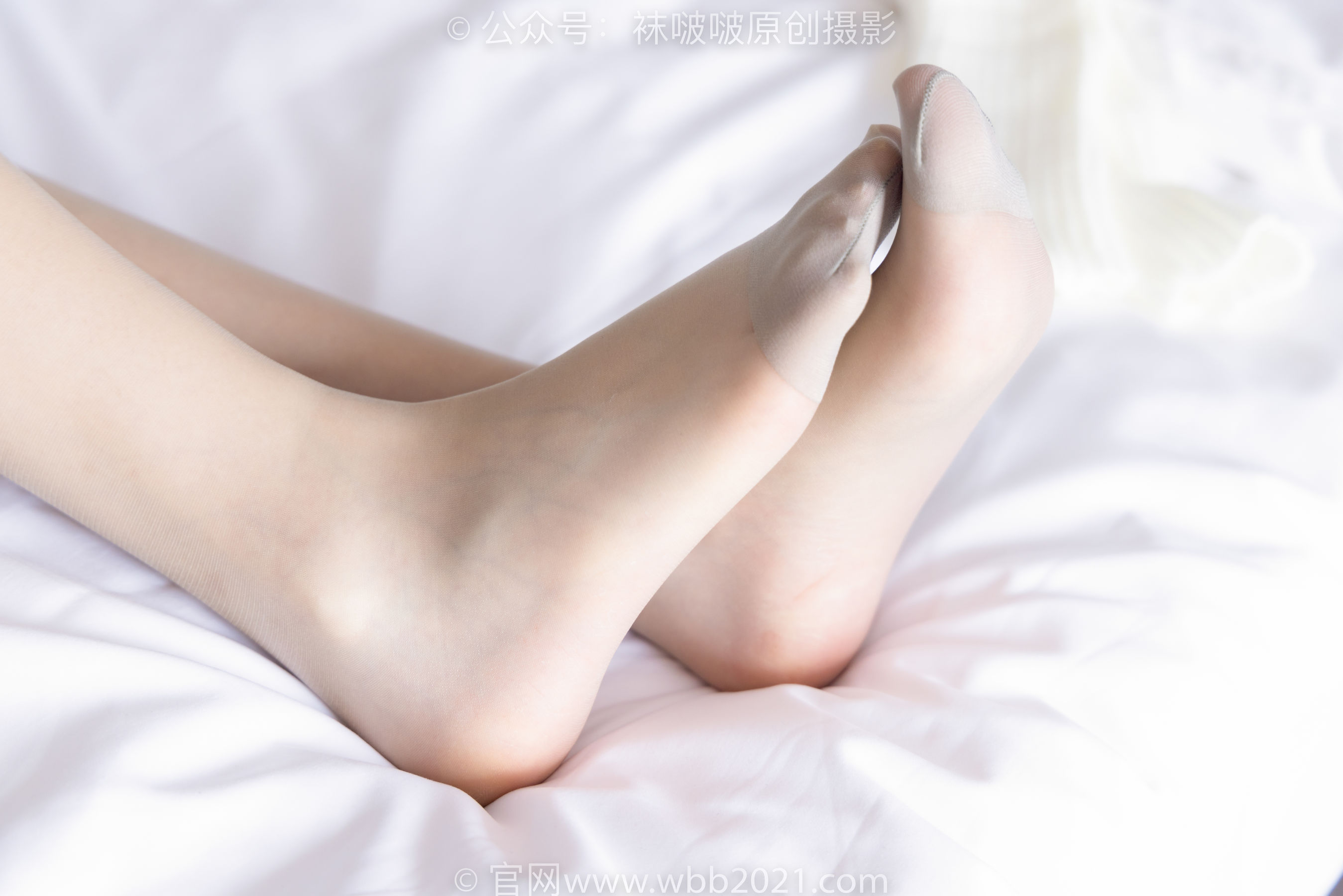 BoBoSocks袜啵啵 No.305 小甜豆 -运动鞋、人字拖、袜套、油亮白丝
