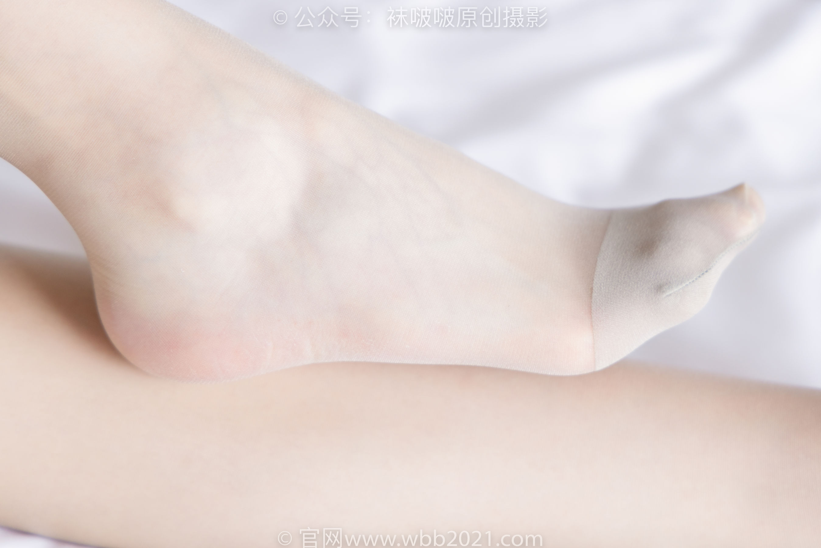 BoBoSocks袜啵啵 No.305 小甜豆 -运动鞋、人字拖、袜套、油亮白丝