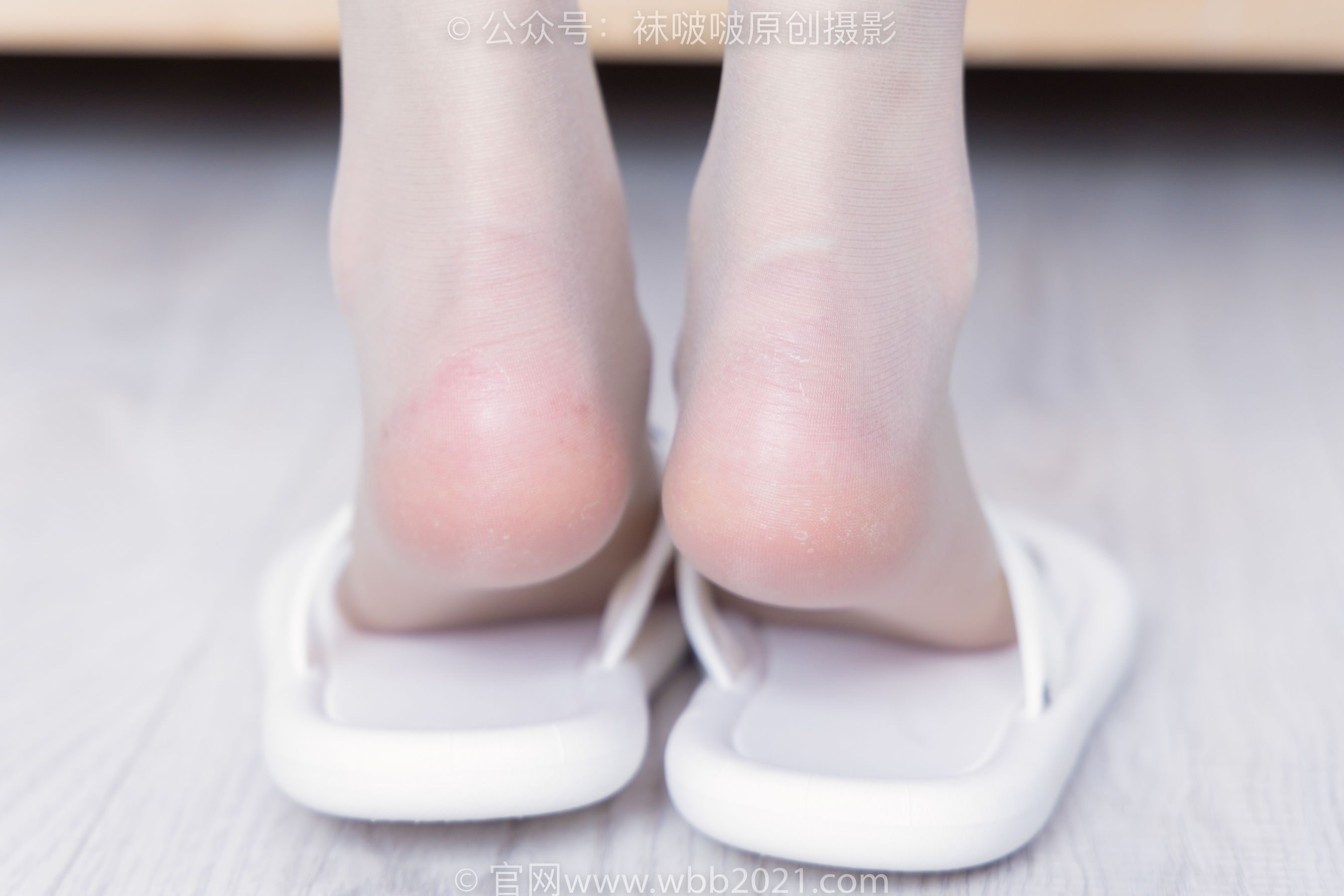 BoBoSocks袜啵啵 No.305 小甜豆 -运动鞋、人字拖、袜套、油亮白丝