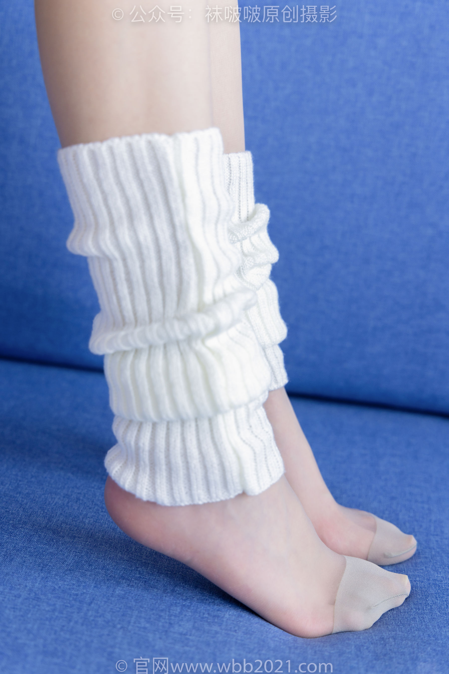 BoBoSocks袜啵啵 No.305 小甜豆 -运动鞋、人字拖、袜套、油亮白丝