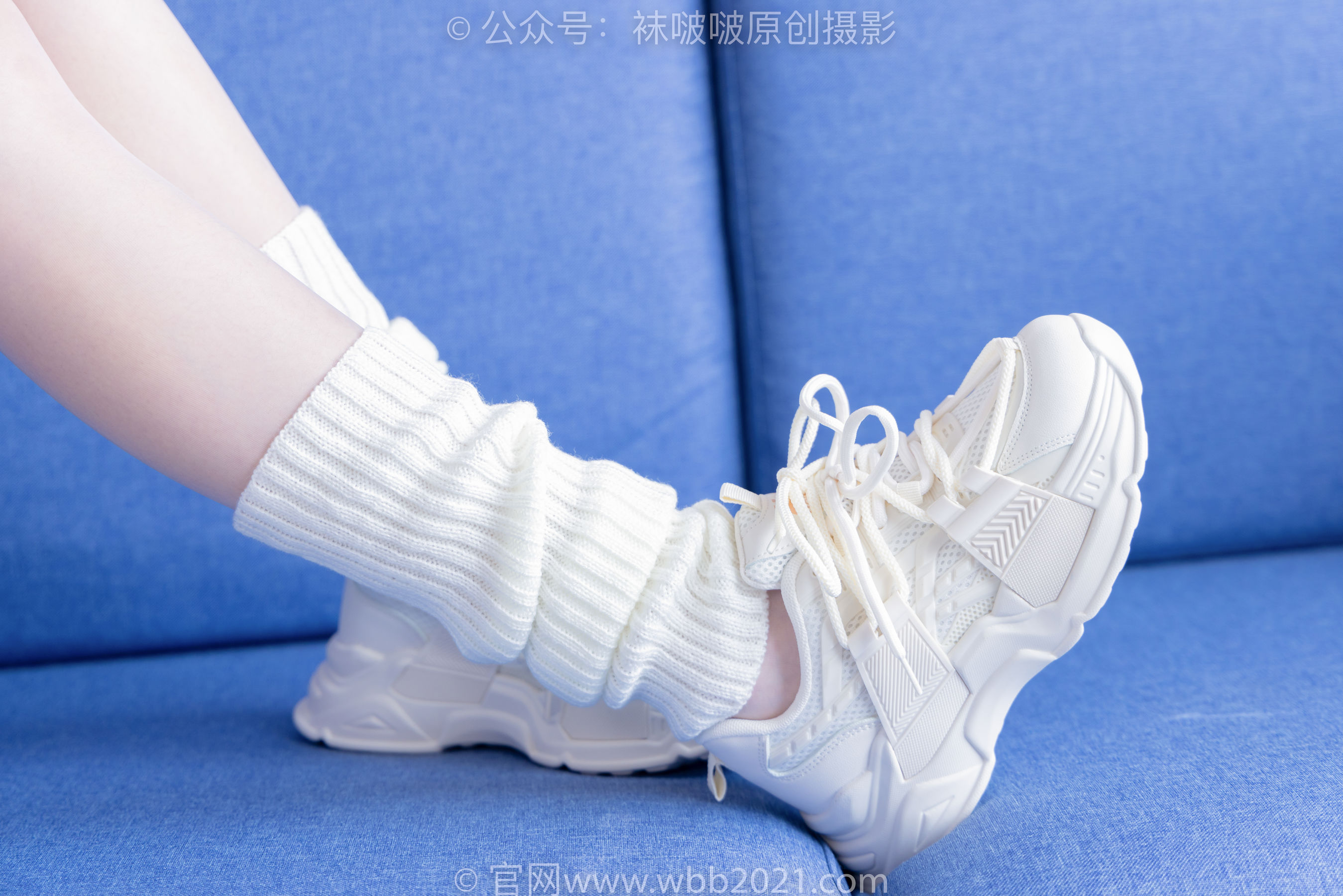 BoBoSocks袜啵啵 No.305 小甜豆 -运动鞋、人字拖、袜套、油亮白丝