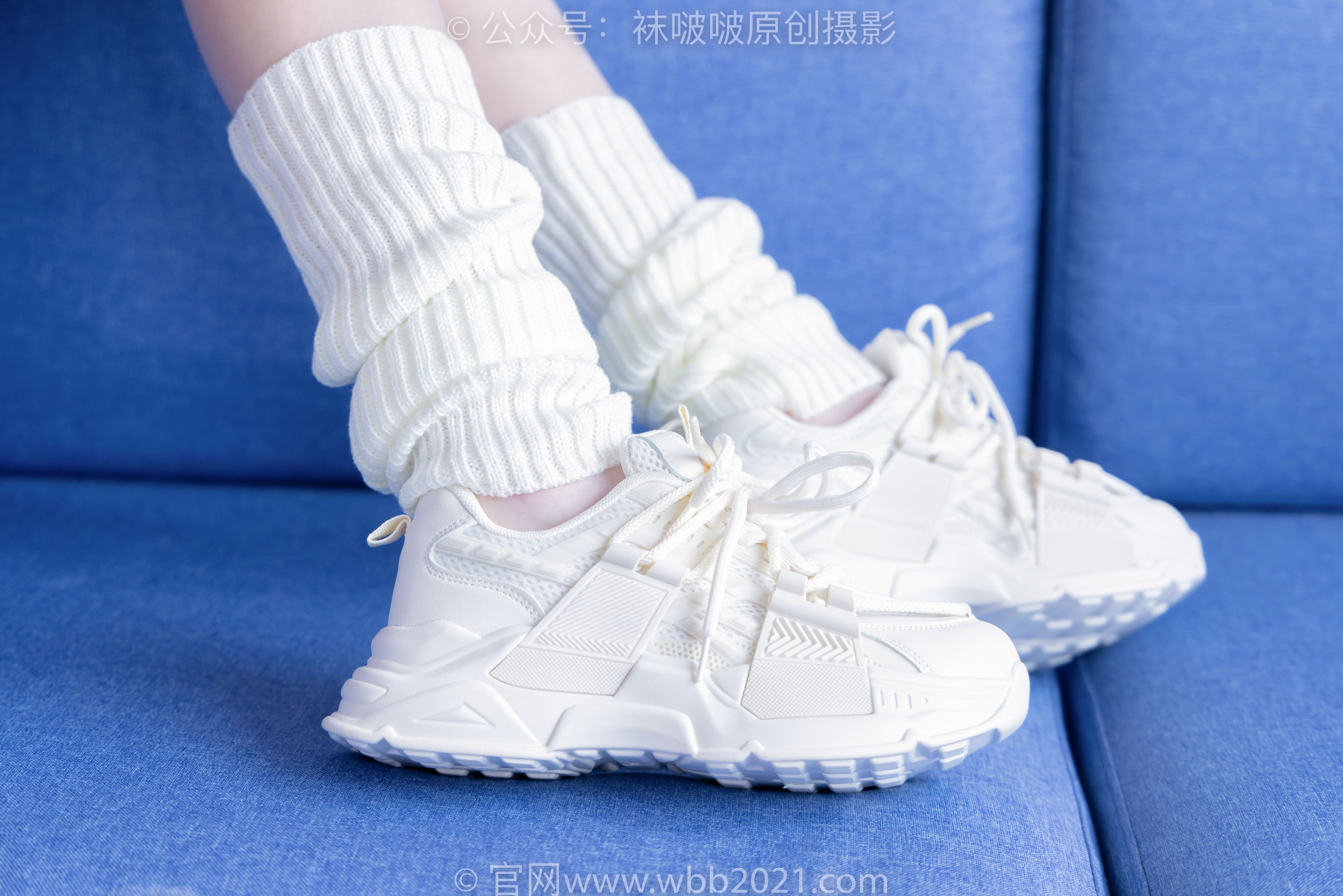 BoBoSocks袜啵啵 No.305 小甜豆 -运动鞋、人字拖、袜套、油亮白丝