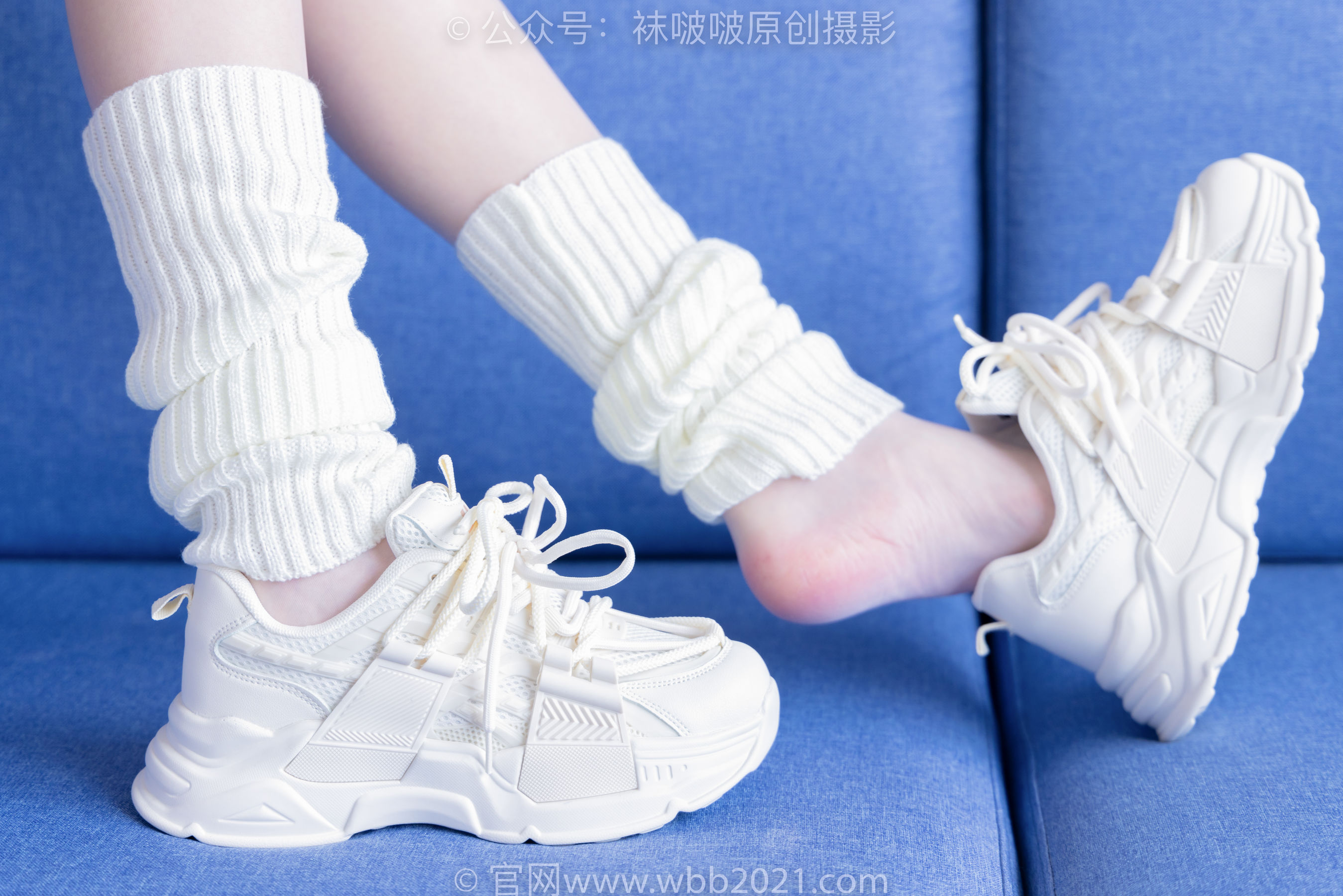 BoBoSocks袜啵啵 No.305 小甜豆 -运动鞋、人字拖、袜套、油亮白丝