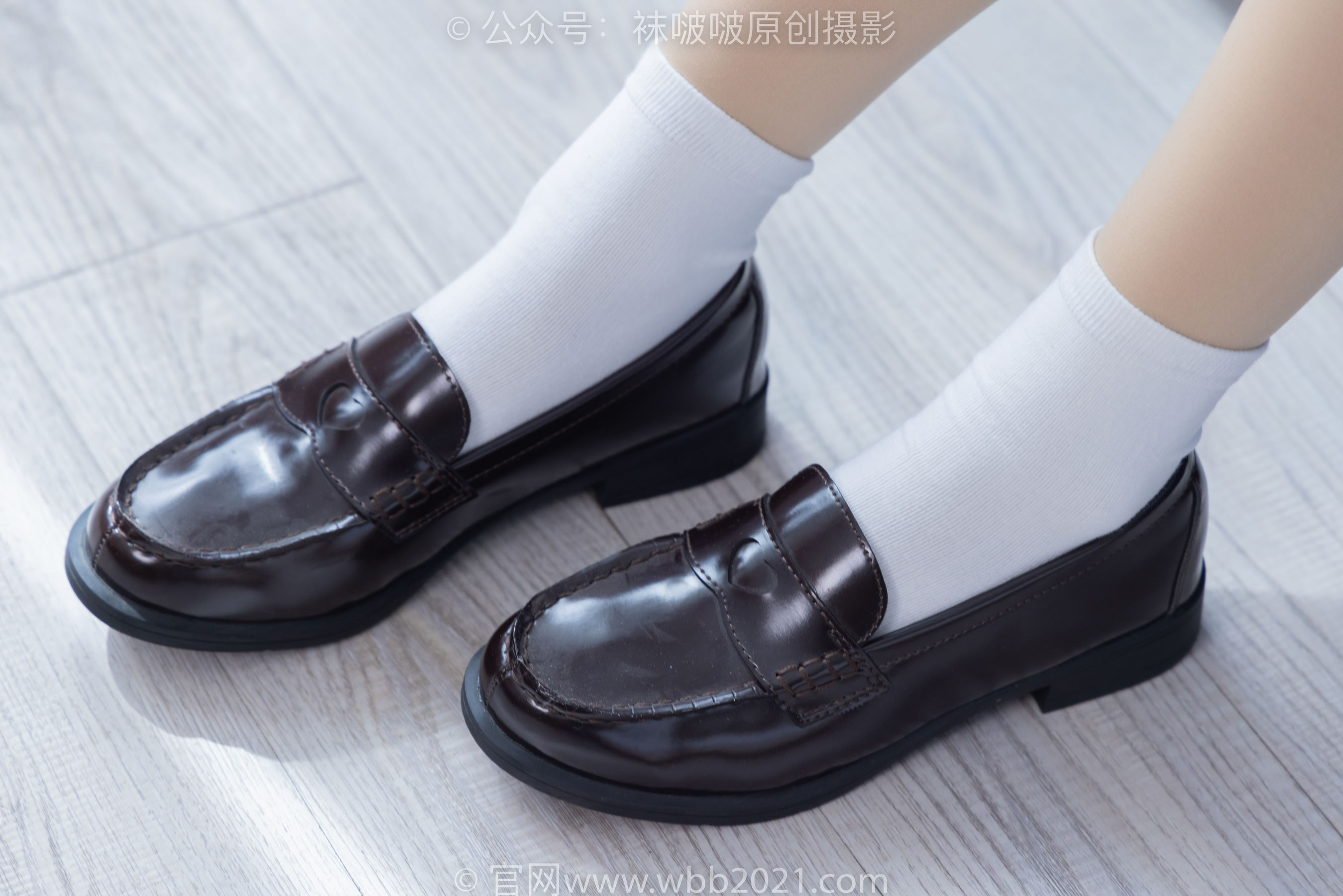 BoBoSocks袜啵啵 No.306 奶油 -高跟鞋、皮鞋、厚白丝大腿袜、厚肉丝、白棉袜