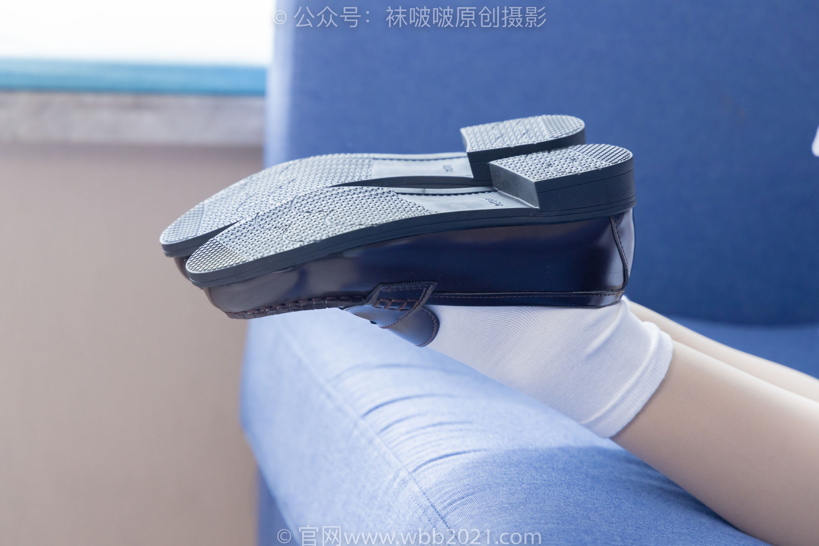 BoBoSocks袜啵啵 No.306 奶油 -高跟鞋、皮鞋、厚白丝大腿袜、厚肉丝、白棉袜