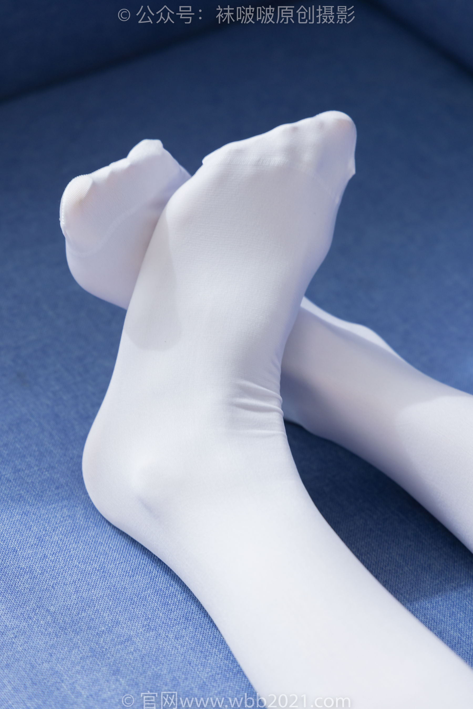 BoBoSocks袜啵啵 No.306 奶油 -高跟鞋、皮鞋、厚白丝大腿袜、厚肉丝、白棉袜