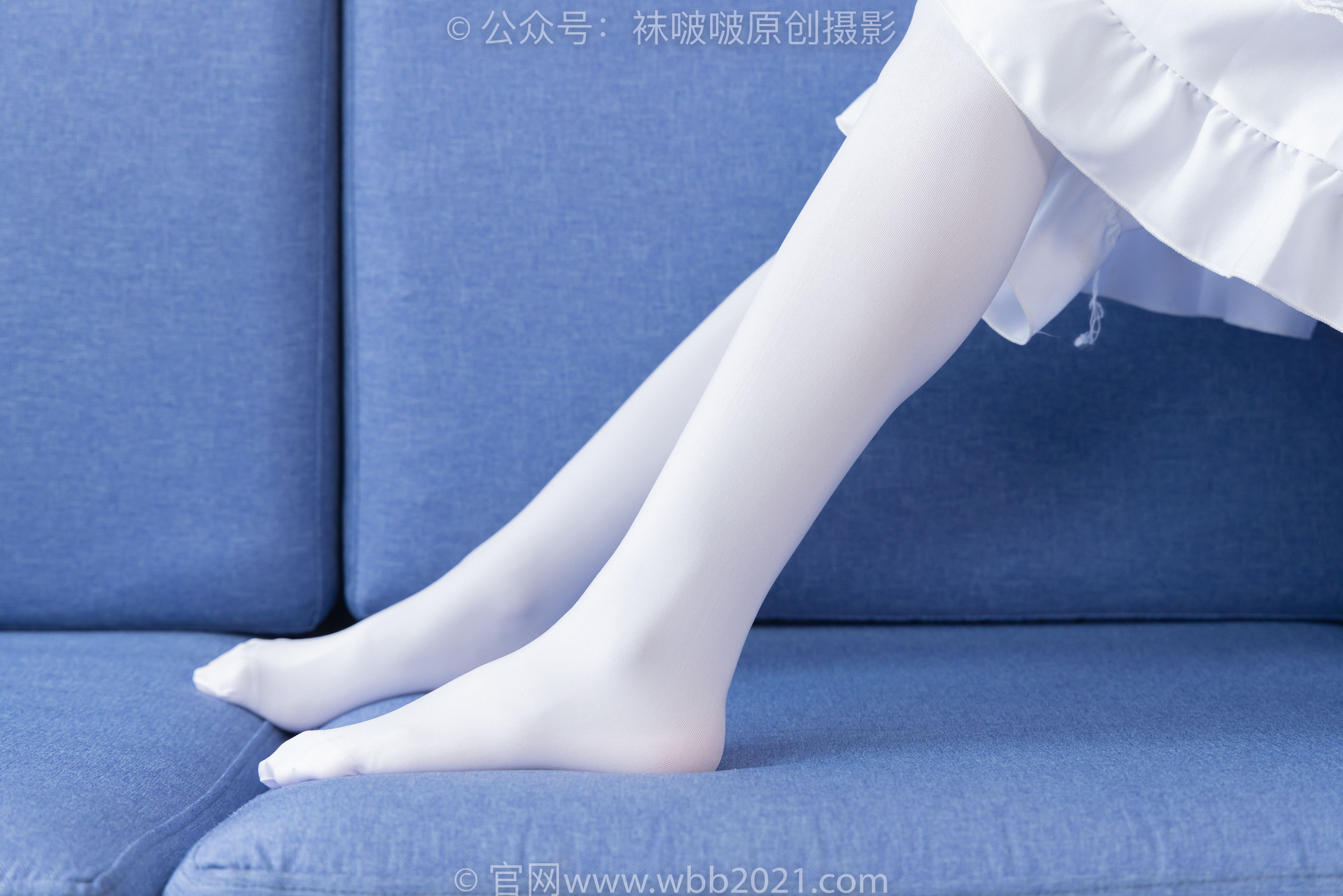 BoBoSocks袜啵啵 No.306 奶油 -高跟鞋、皮鞋、厚白丝大腿袜、厚肉丝、白棉袜