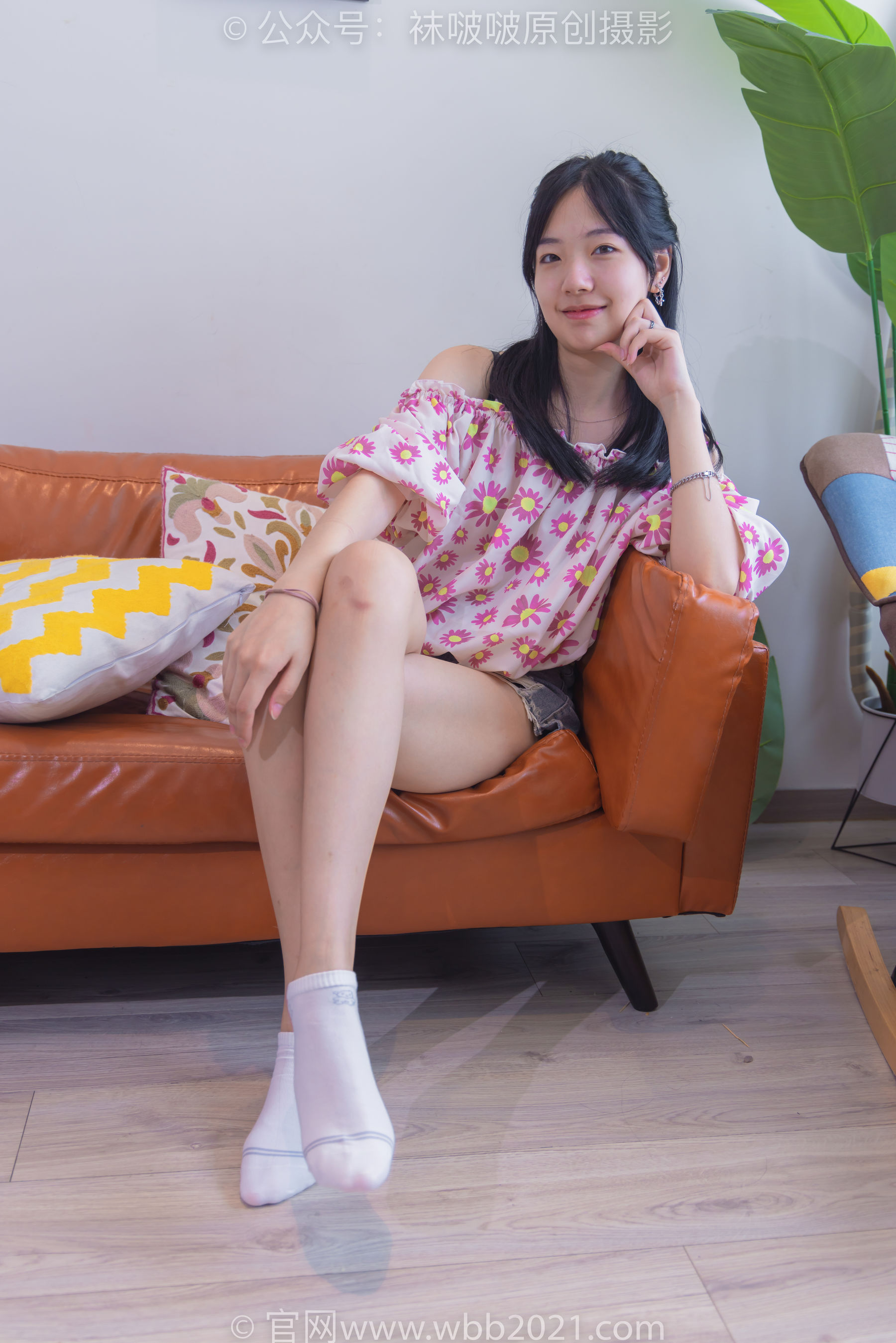BoBoSocks袜啵啵 No.308 小甜豆 -长靴、白棉袜、裸足