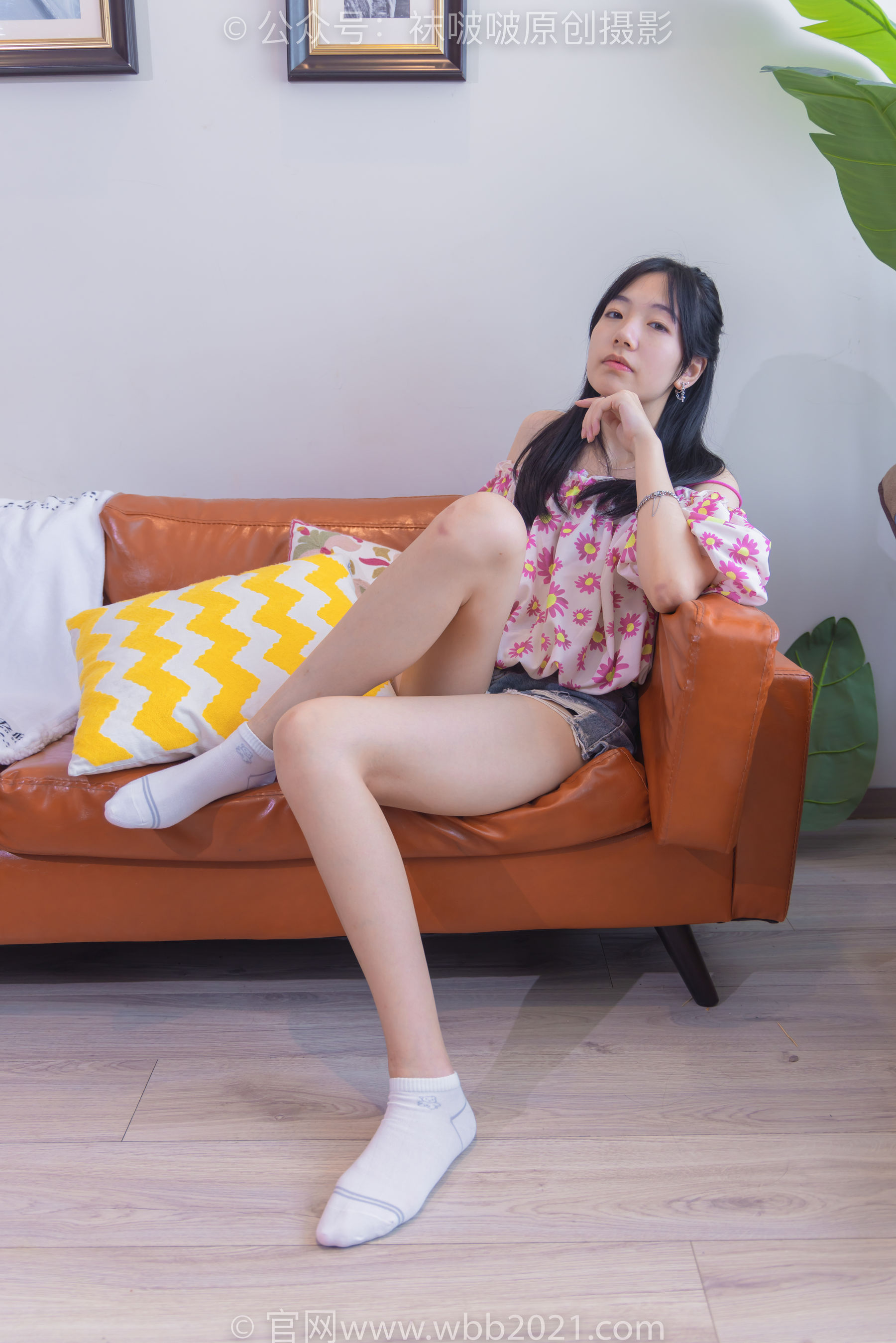 BoBoSocks袜啵啵 No.308 小甜豆 -长靴、白棉袜、裸足