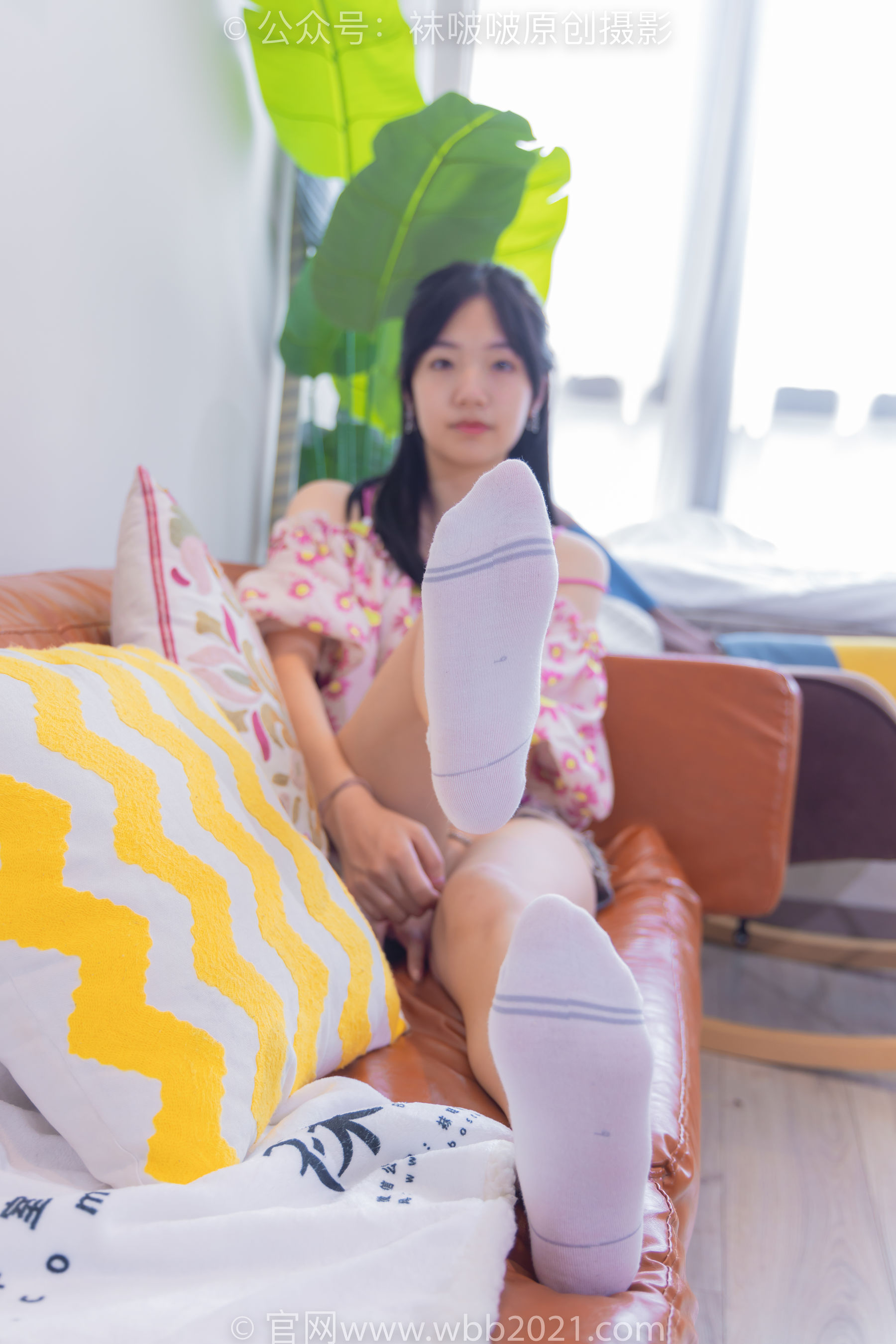 BoBoSocks袜啵啵 No.308 小甜豆 -长靴、白棉袜、裸足