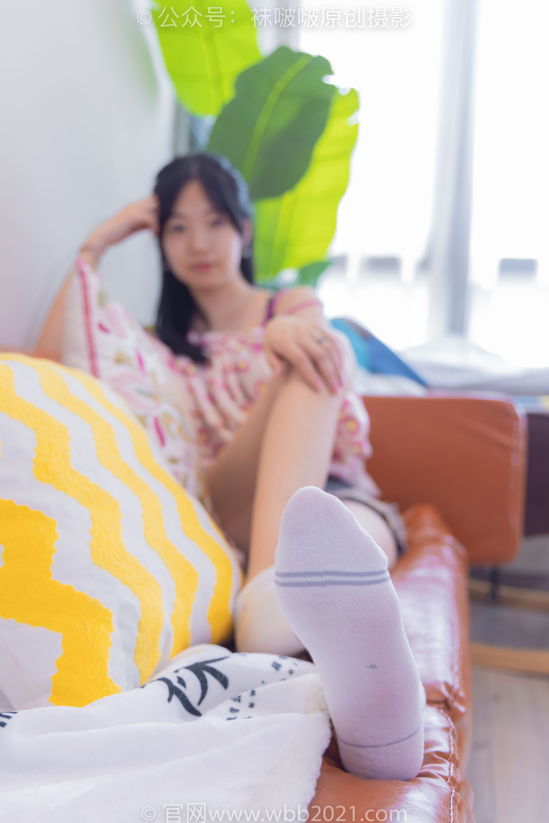 BoBoSocks袜啵啵 No.308 小甜豆 -长靴、白棉袜、裸足