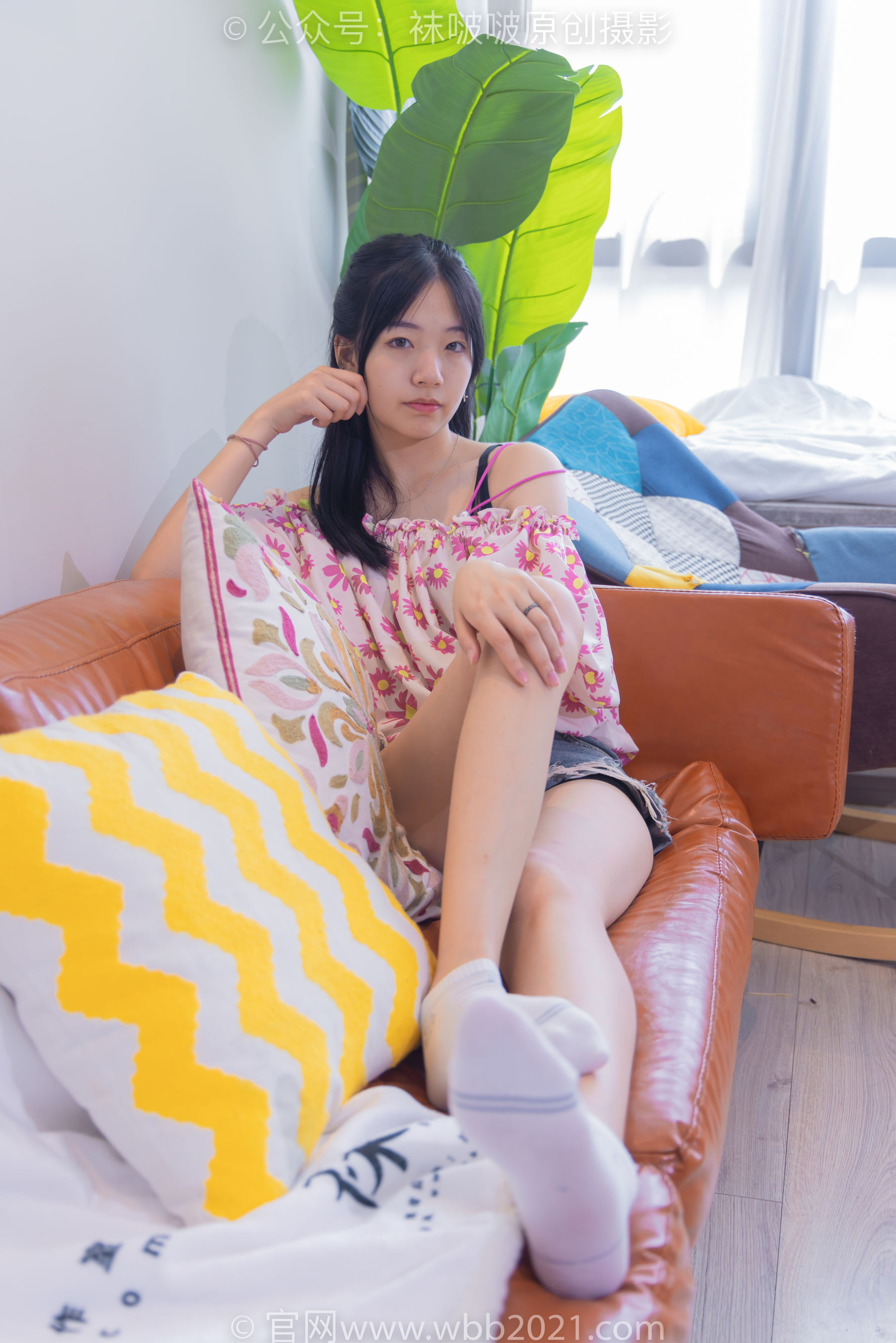 BoBoSocks袜啵啵 No.308 小甜豆 -长靴、白棉袜、裸足