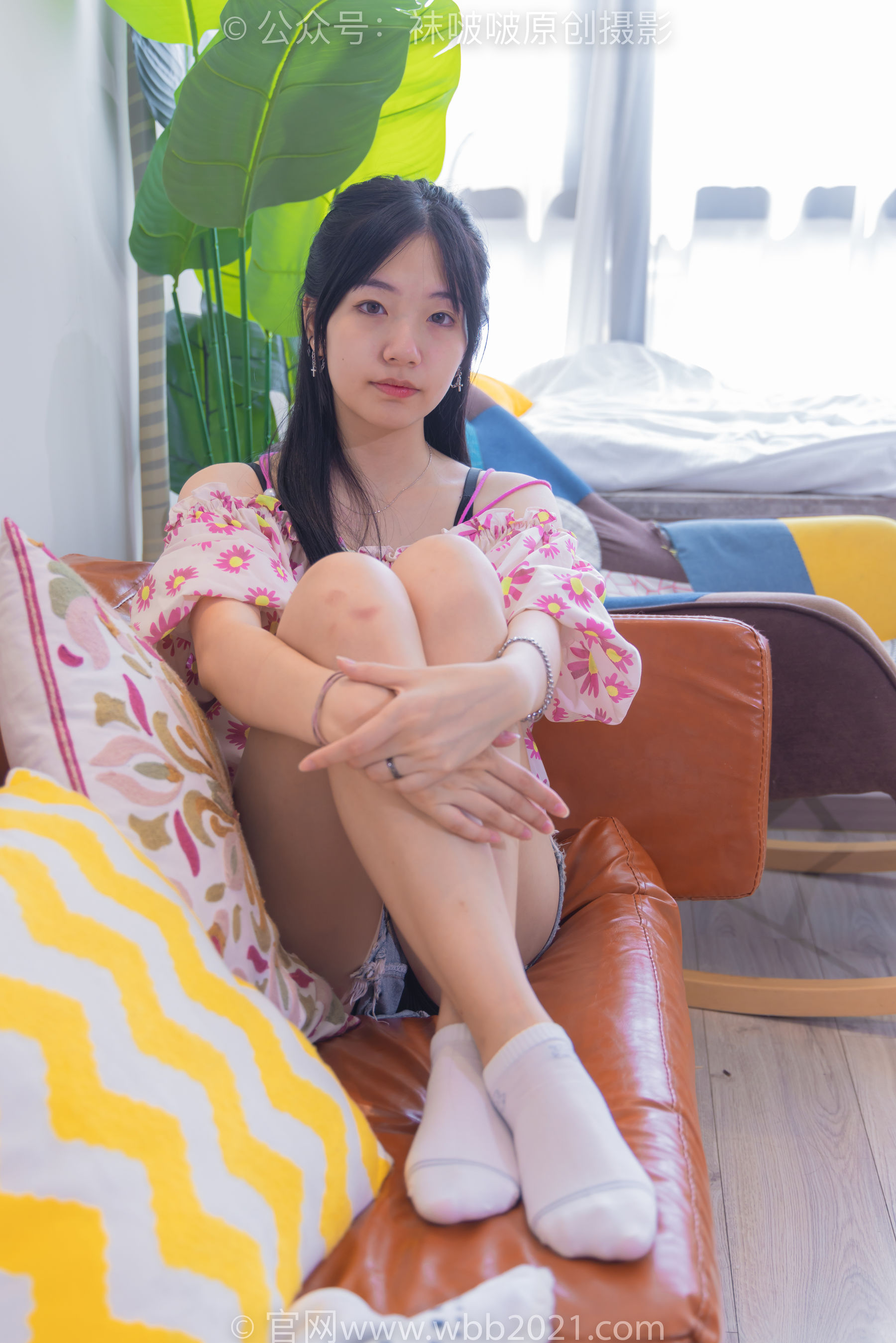 BoBoSocks袜啵啵 No.308 小甜豆 -长靴、白棉袜、裸足