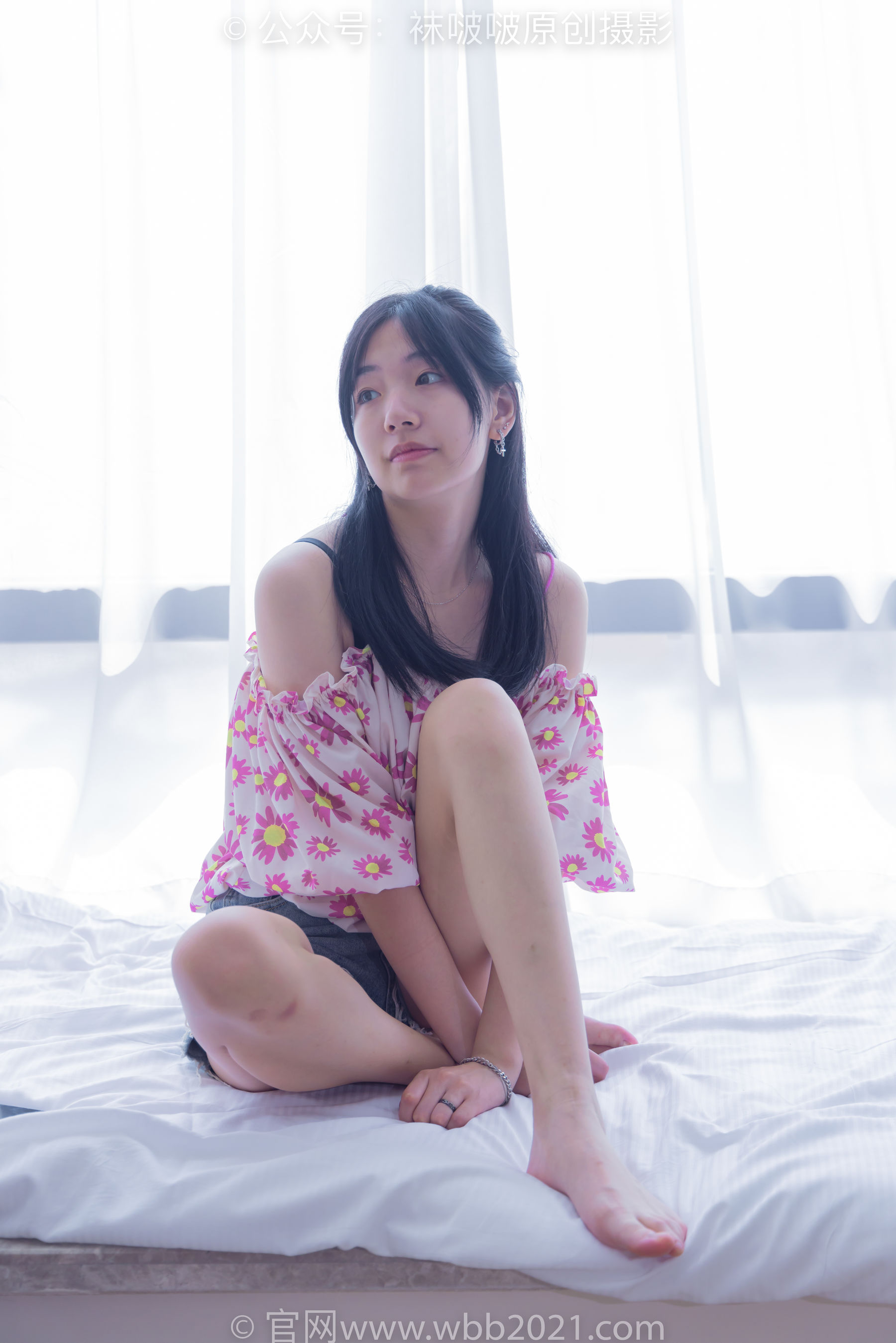 BoBoSocks袜啵啵 No.308 小甜豆 -长靴、白棉袜、裸足
