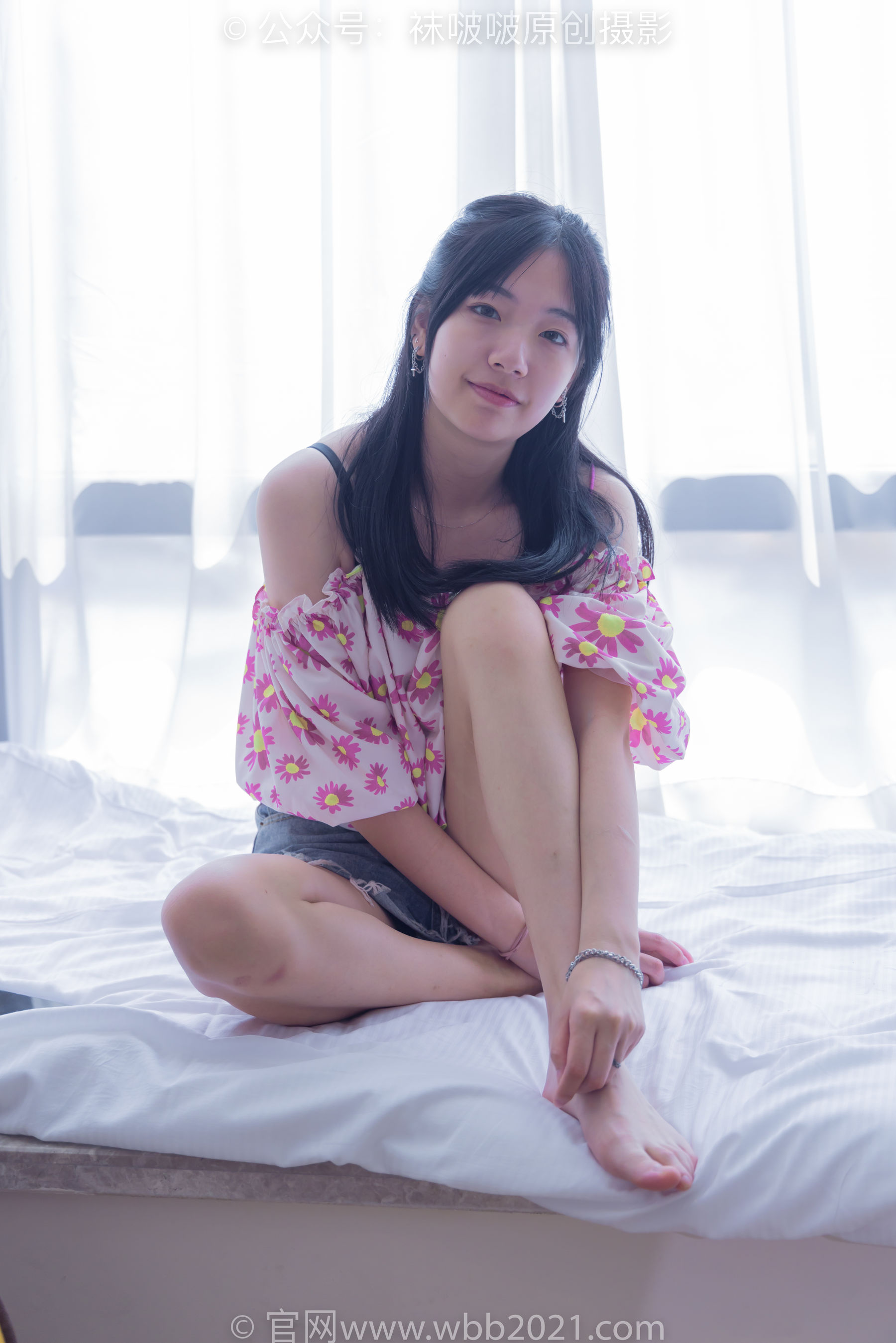 BoBoSocks袜啵啵 No.308 小甜豆 -长靴、白棉袜、裸足