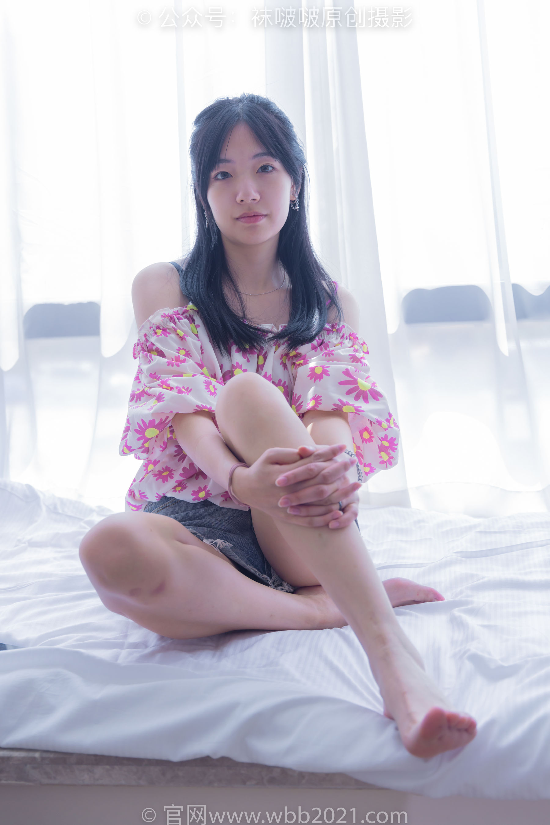 BoBoSocks袜啵啵 No.308 小甜豆 -长靴、白棉袜、裸足