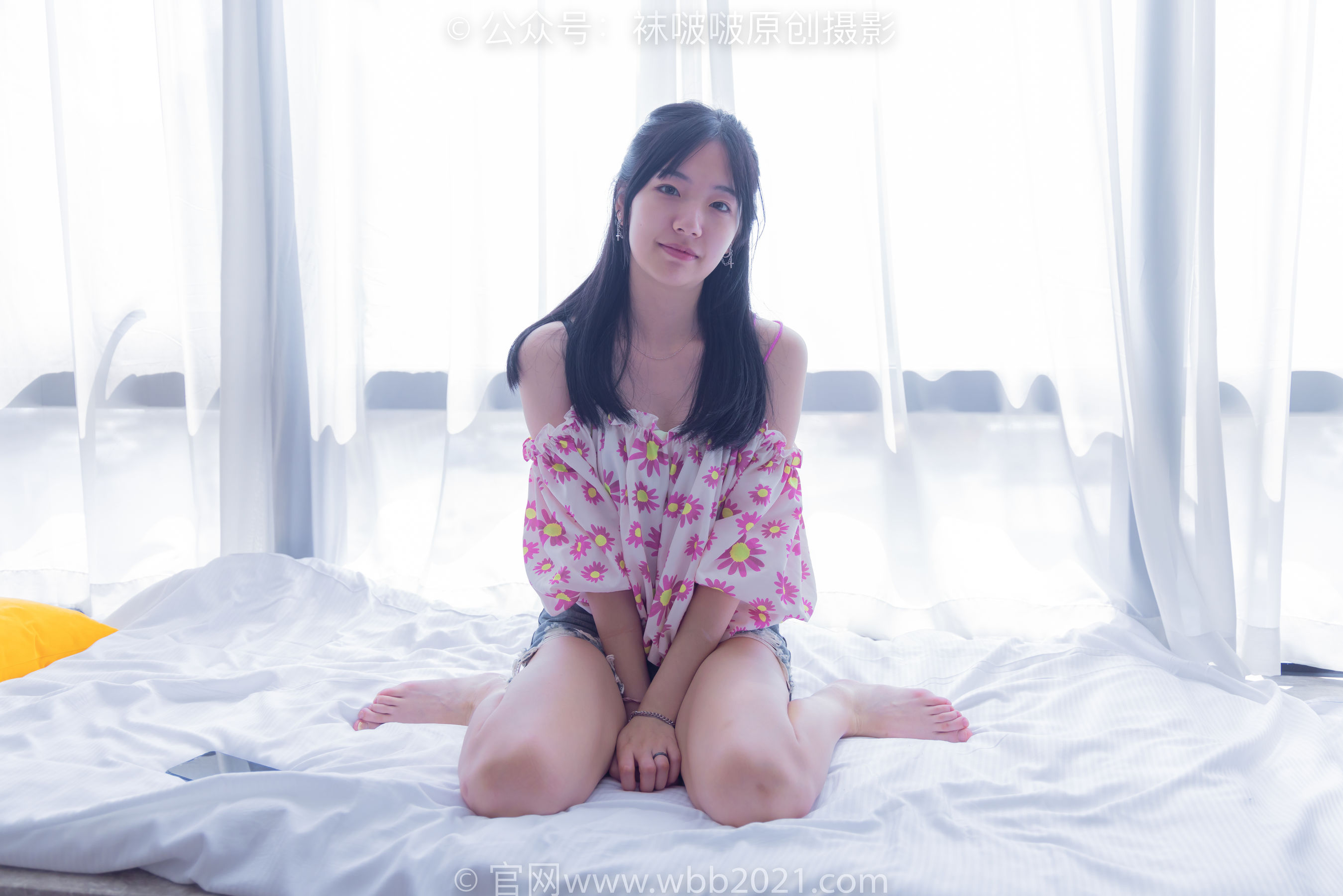 BoBoSocks袜啵啵 No.308 小甜豆 -长靴、白棉袜、裸足