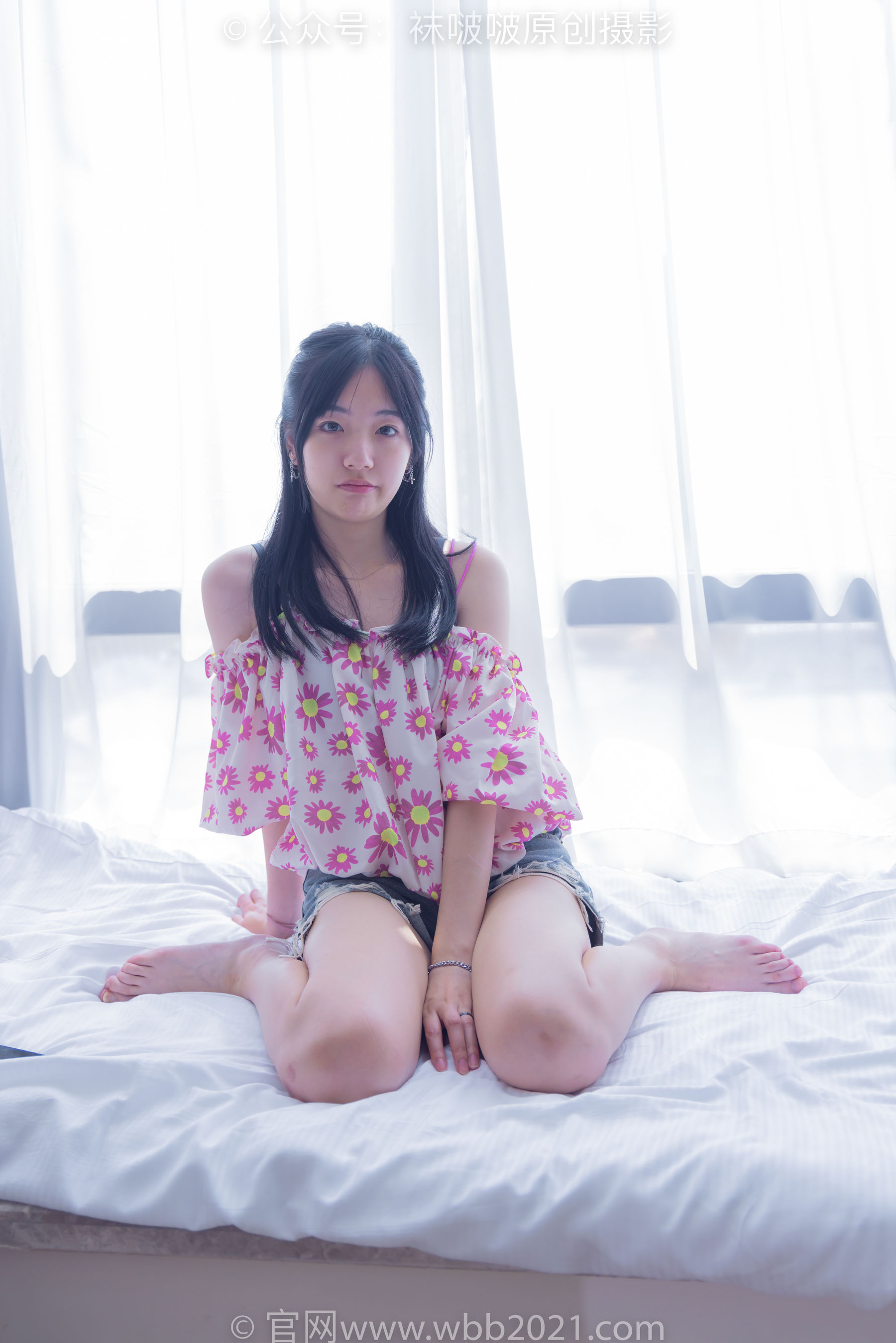 BoBoSocks袜啵啵 No.308 小甜豆 -长靴、白棉袜、裸足