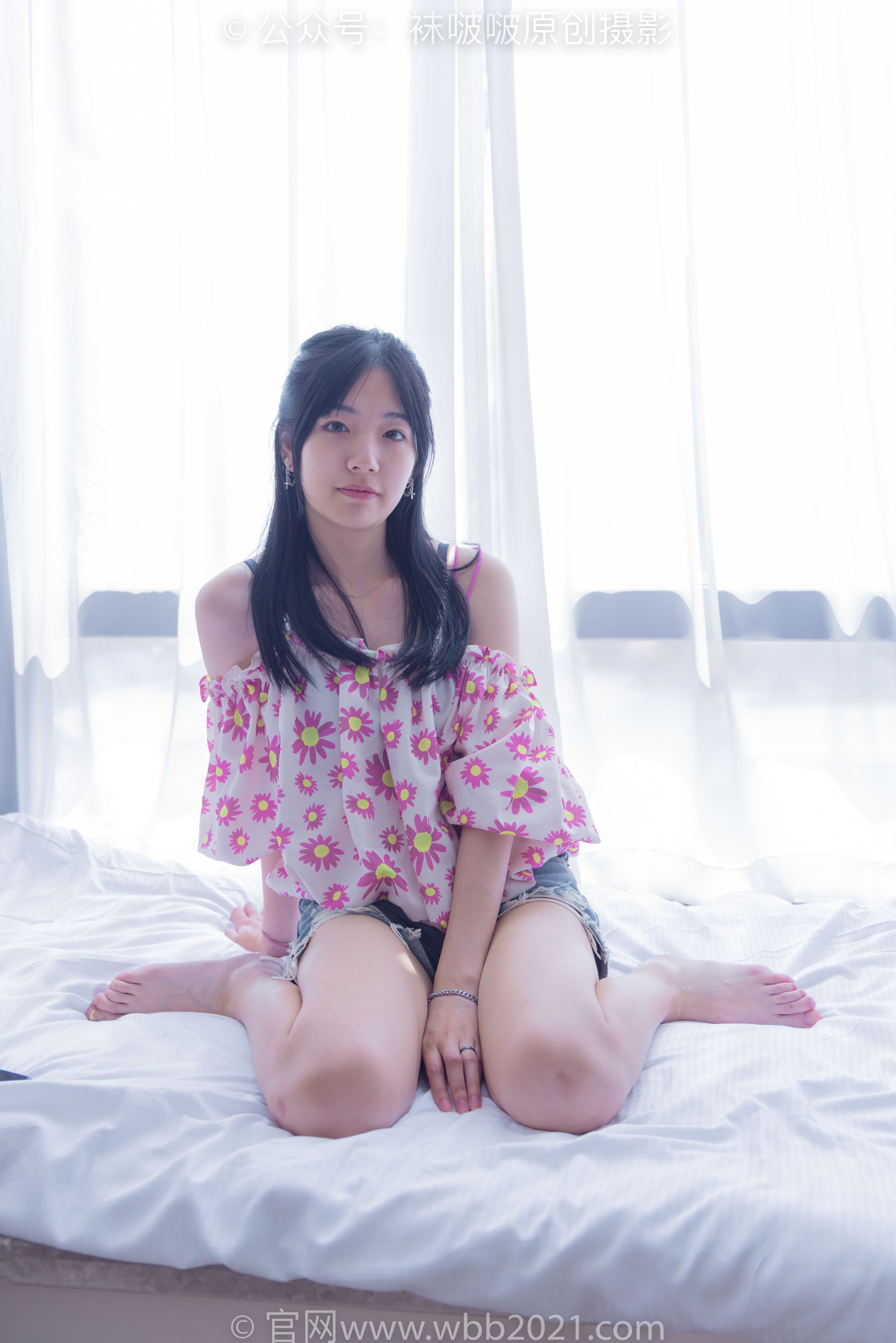 BoBoSocks袜啵啵 No.308 小甜豆 -长靴、白棉袜、裸足