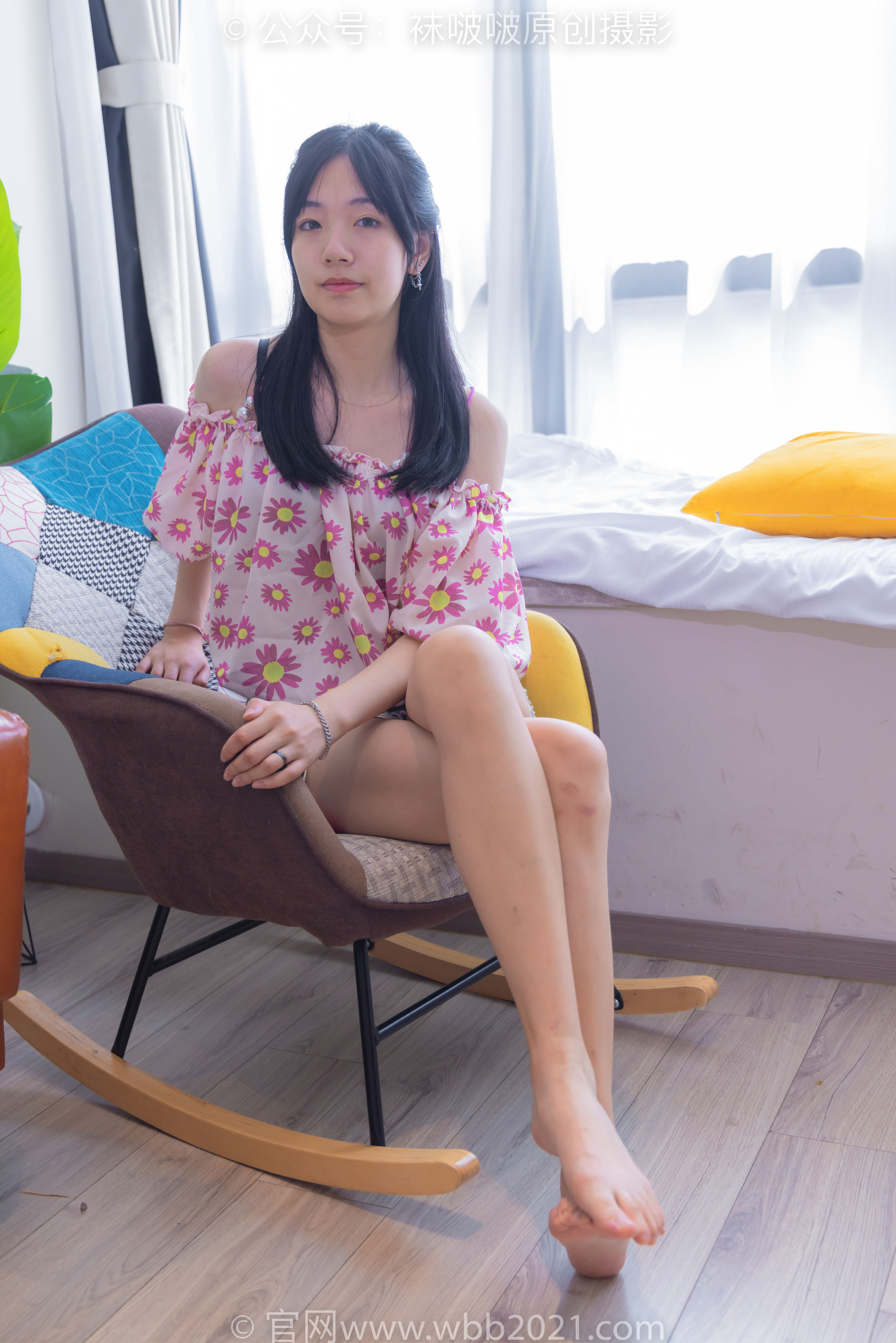 BoBoSocks袜啵啵 No.308 小甜豆 -长靴、白棉袜、裸足