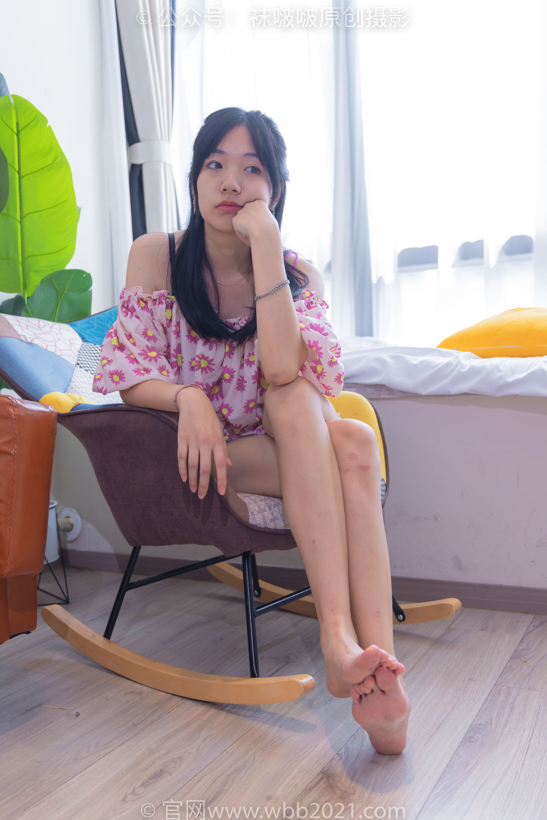 BoBoSocks袜啵啵 No.308 小甜豆 -长靴、白棉袜、裸足