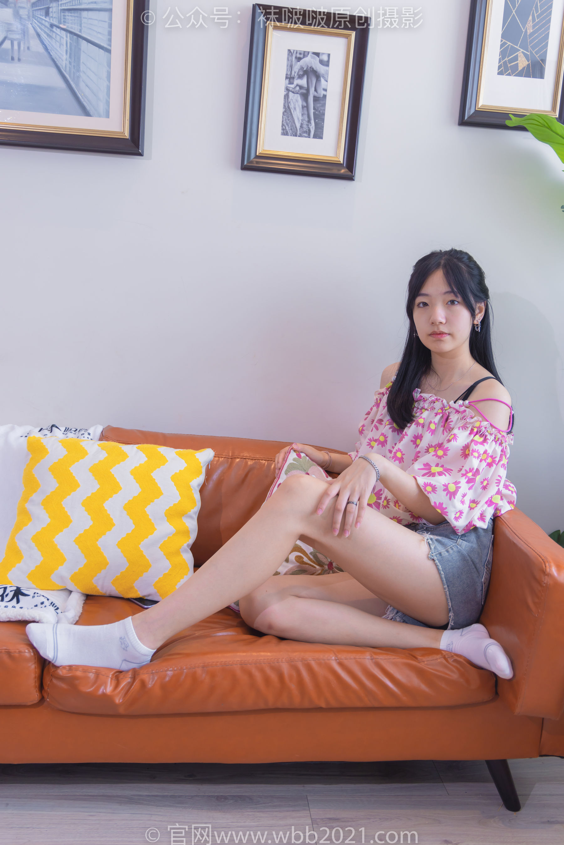 BoBoSocks袜啵啵 No.308 小甜豆 -长靴、白棉袜、裸足