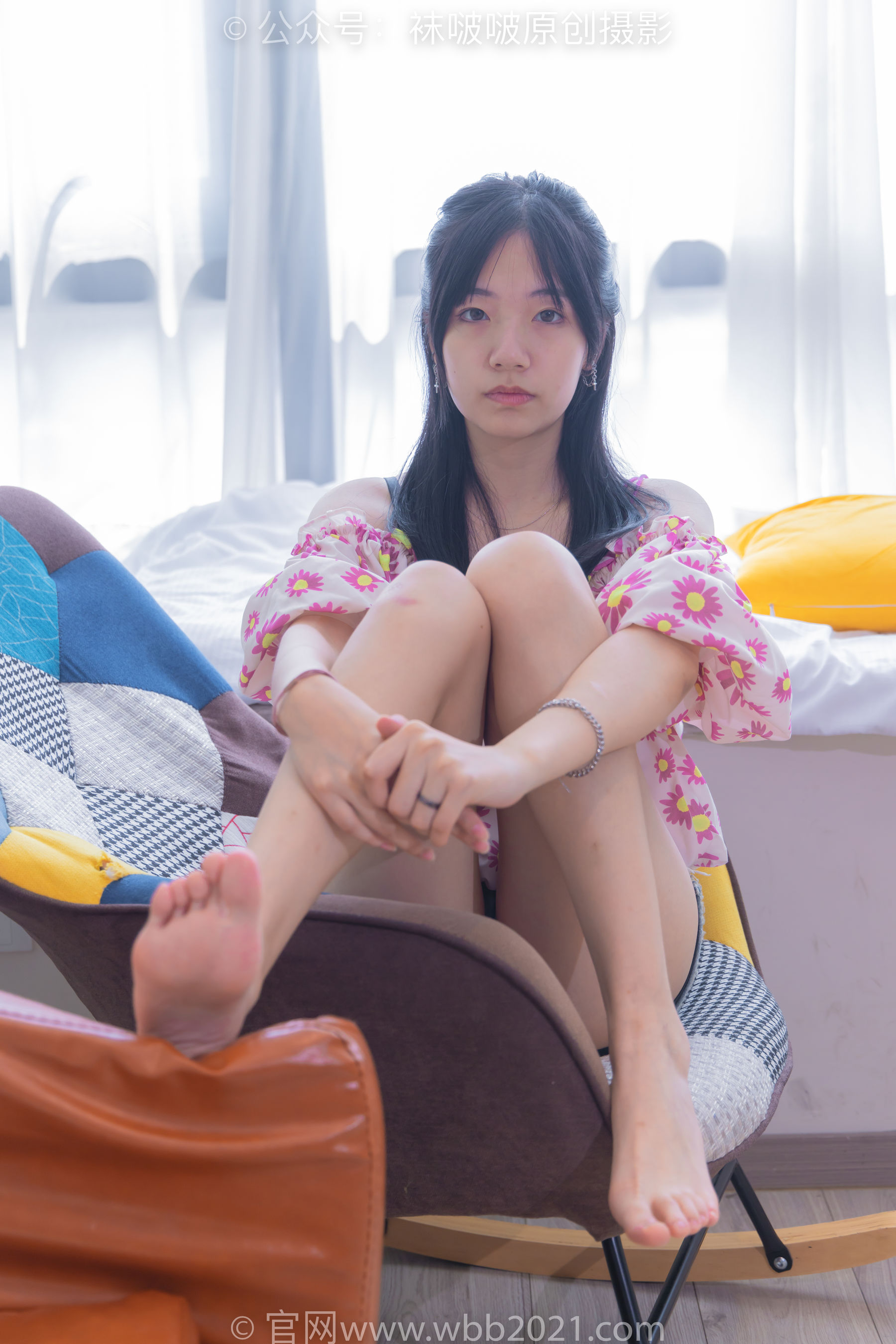 BoBoSocks袜啵啵 No.308 小甜豆 -长靴、白棉袜、裸足