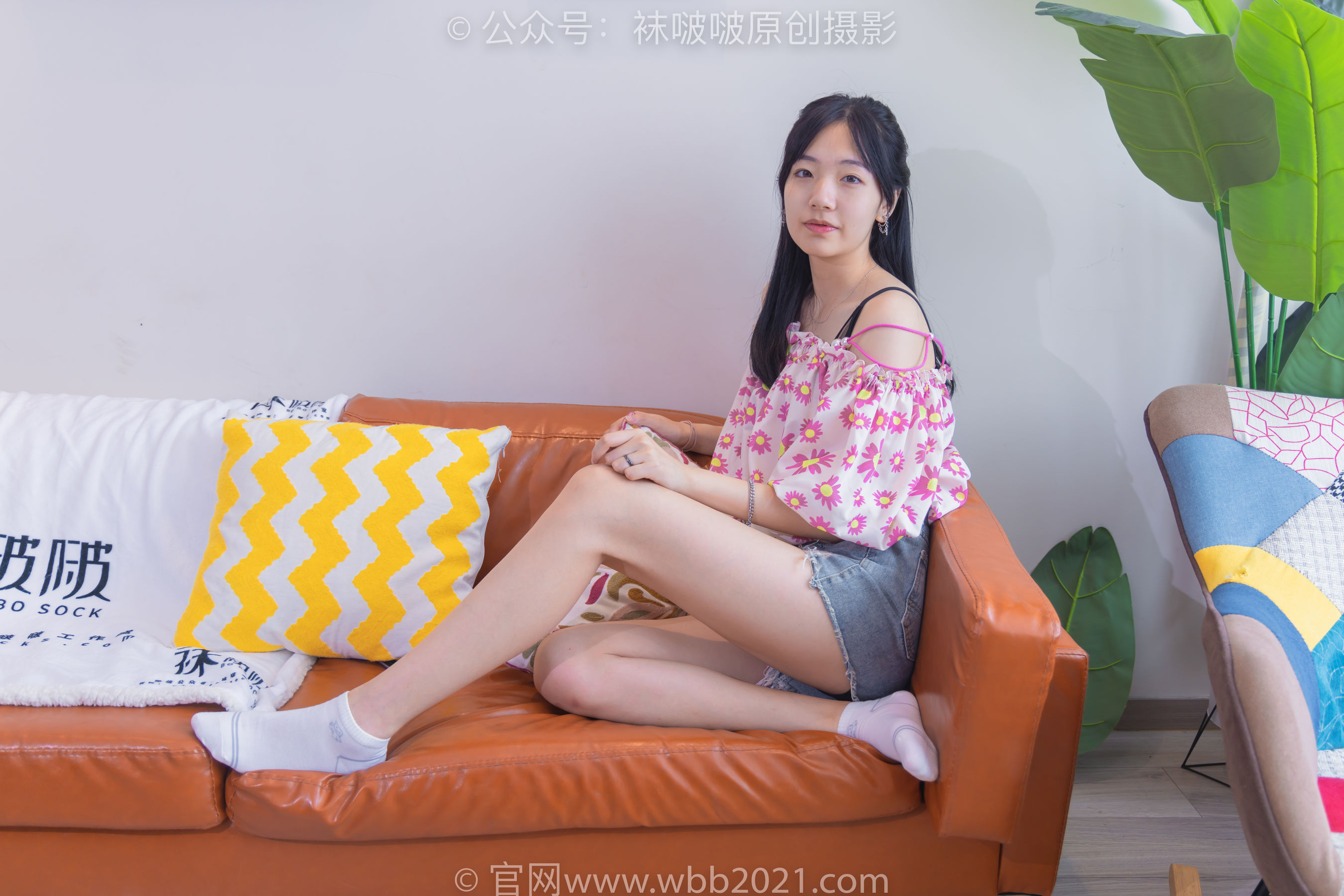 BoBoSocks袜啵啵 No.308 小甜豆 -长靴、白棉袜、裸足