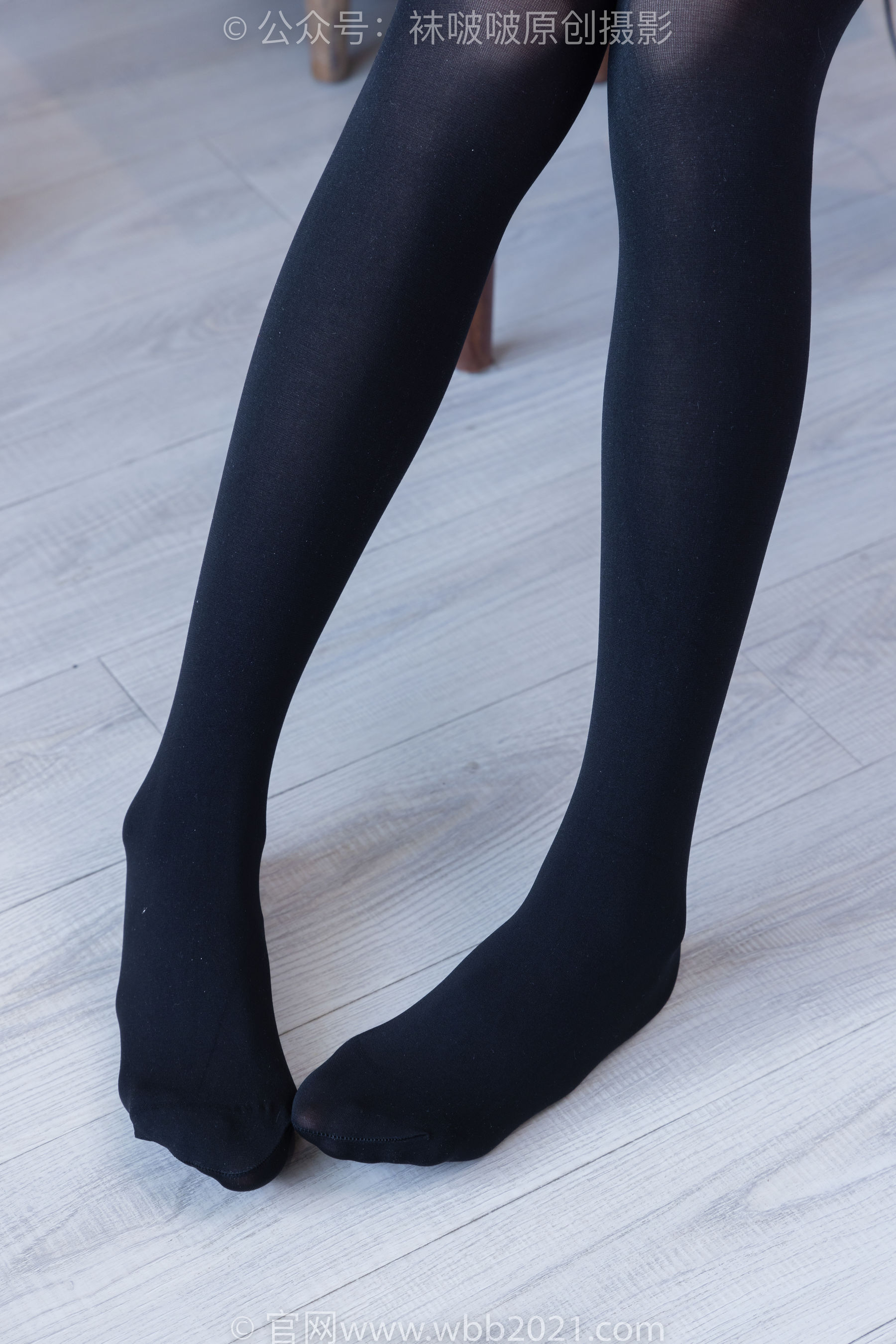BoBoSocks袜啵啵 No.310 芝士 -皮鞋、厚黑丝
