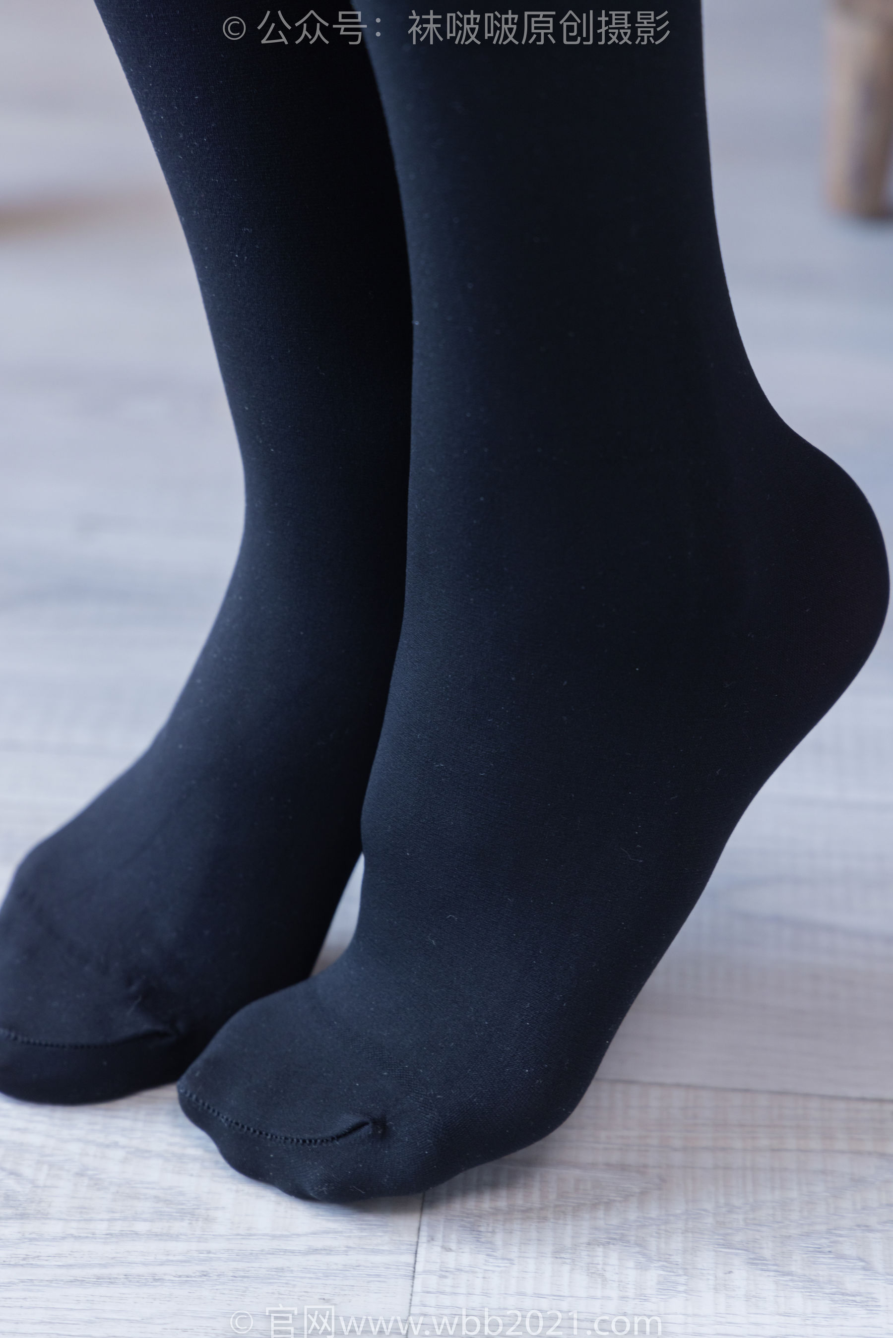 BoBoSocks袜啵啵 No.310 芝士 -皮鞋、厚黑丝