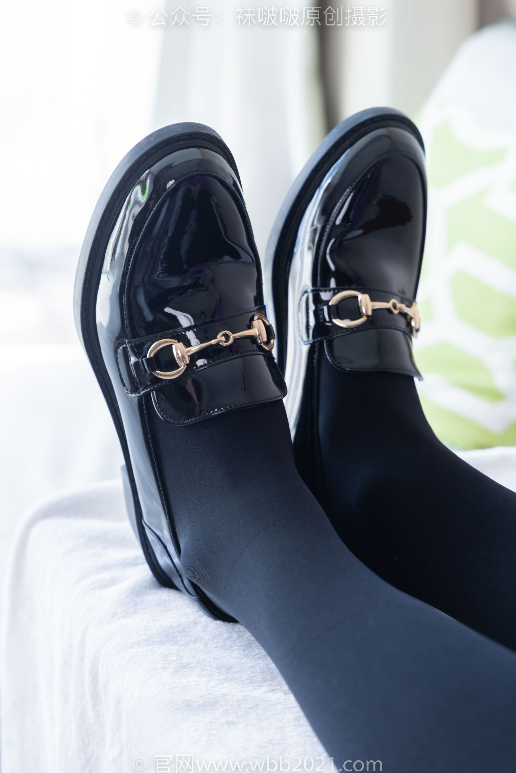 BoBoSocks袜啵啵 No.310 芝士 -皮鞋、厚黑丝