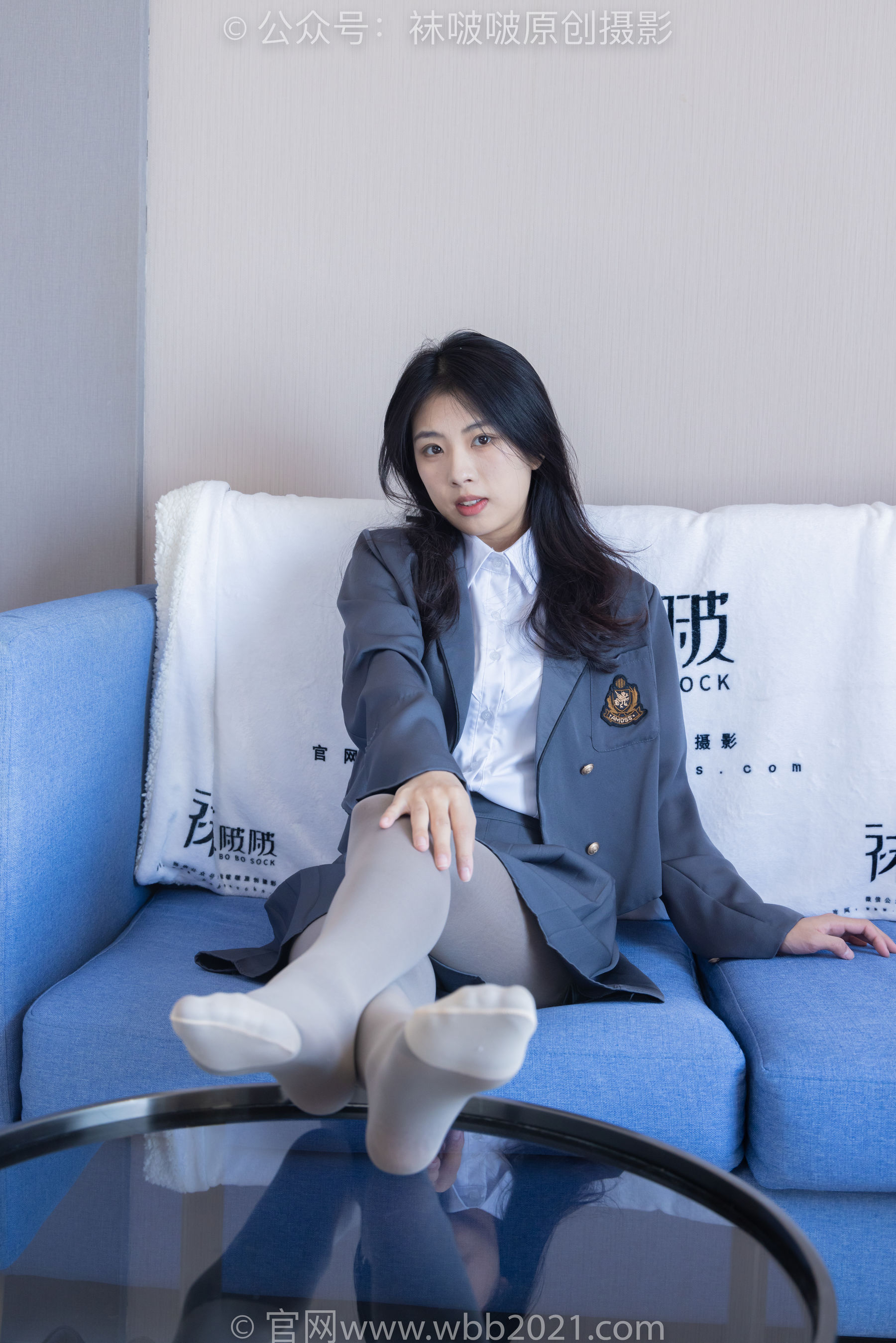BoBoSocks袜啵啵 No.312 奶油 -高跟鞋、黑丝打底、肉丝