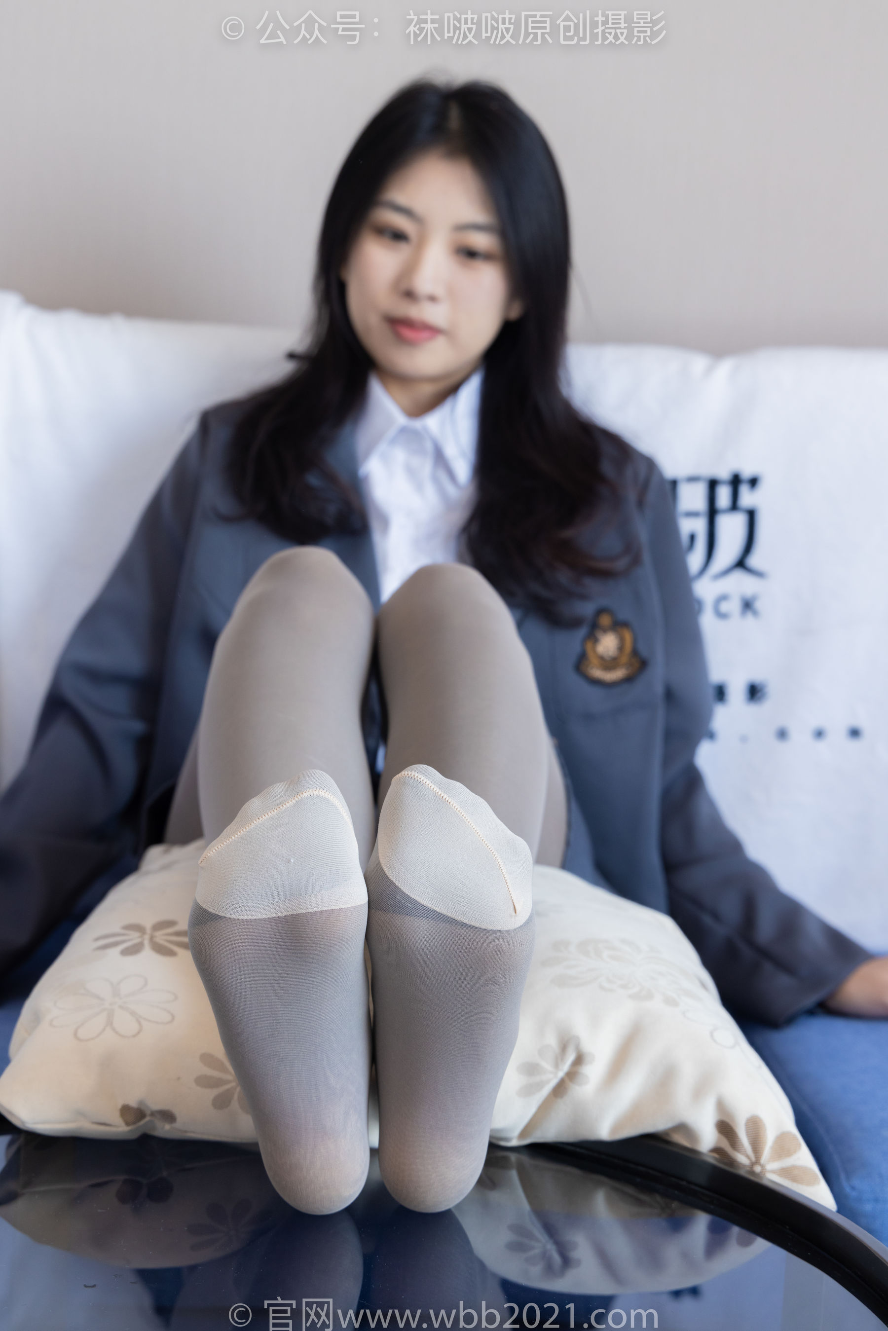BoBoSocks袜啵啵 No.312 奶油 -高跟鞋、黑丝打底、肉丝