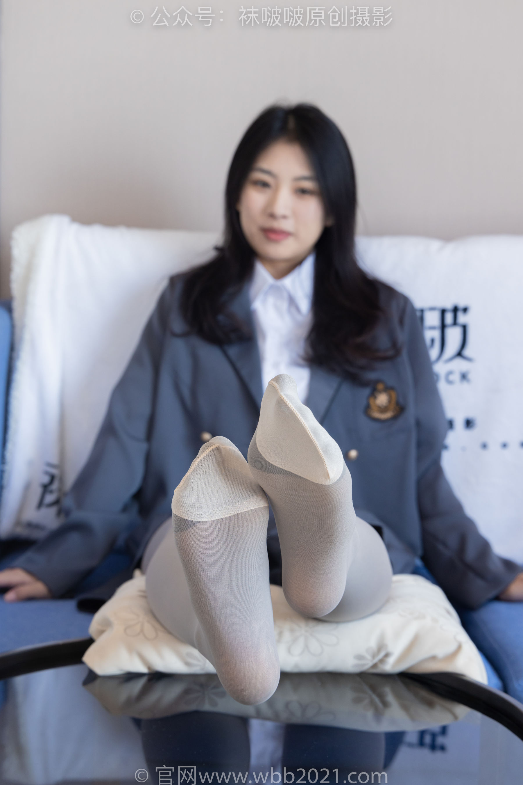 BoBoSocks袜啵啵 No.312 奶油 -高跟鞋、黑丝打底、肉丝