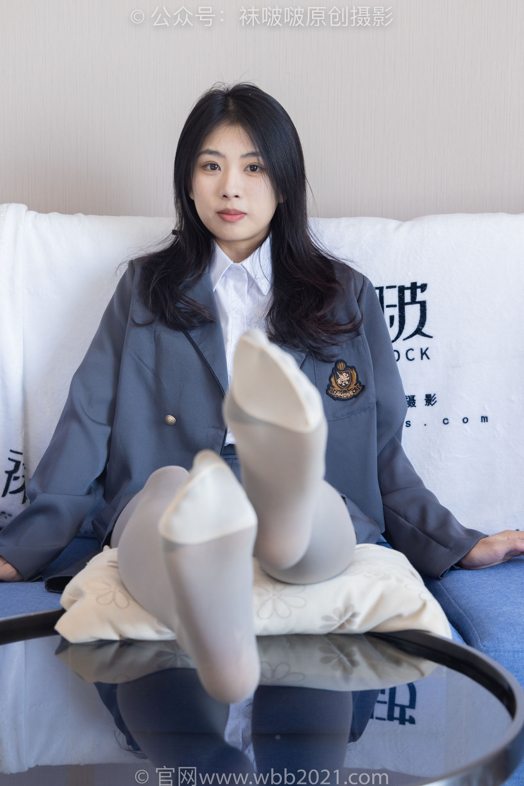 BoBoSocks袜啵啵 No.312 奶油 -高跟鞋、黑丝打底、肉丝