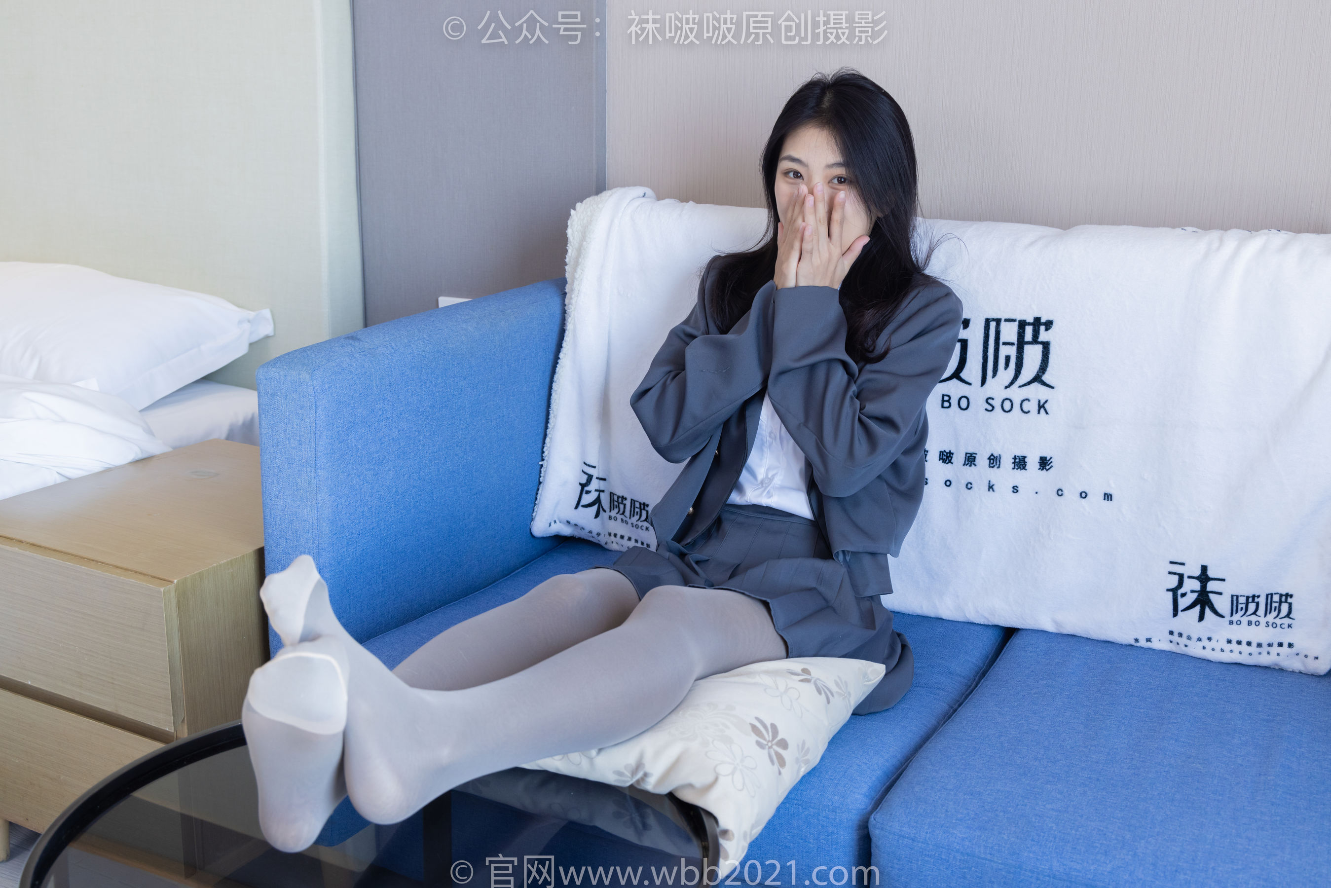 BoBoSocks袜啵啵 No.312 奶油 -高跟鞋、黑丝打底、肉丝