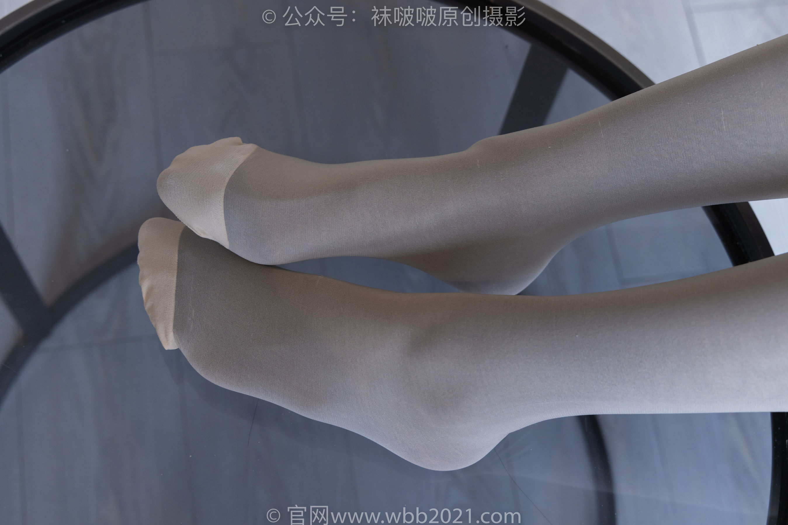 BoBoSocks袜啵啵 No.312 奶油 -高跟鞋、黑丝打底、肉丝