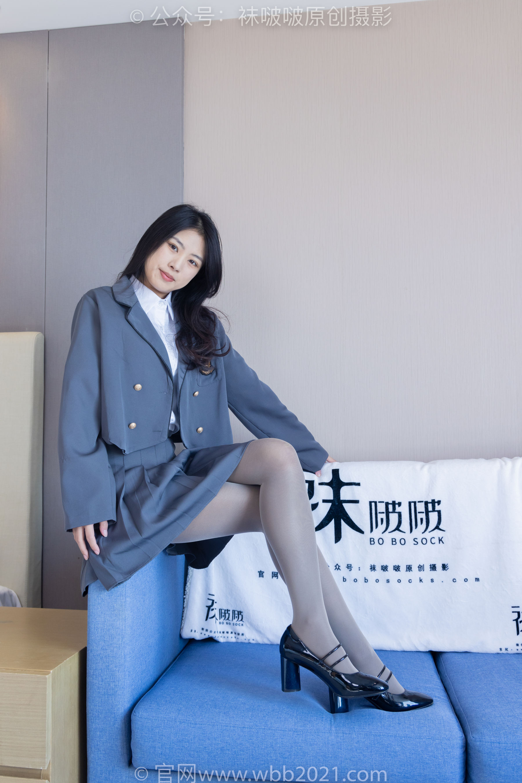 BoBoSocks袜啵啵 No.312 奶油 -高跟鞋、黑丝打底、肉丝