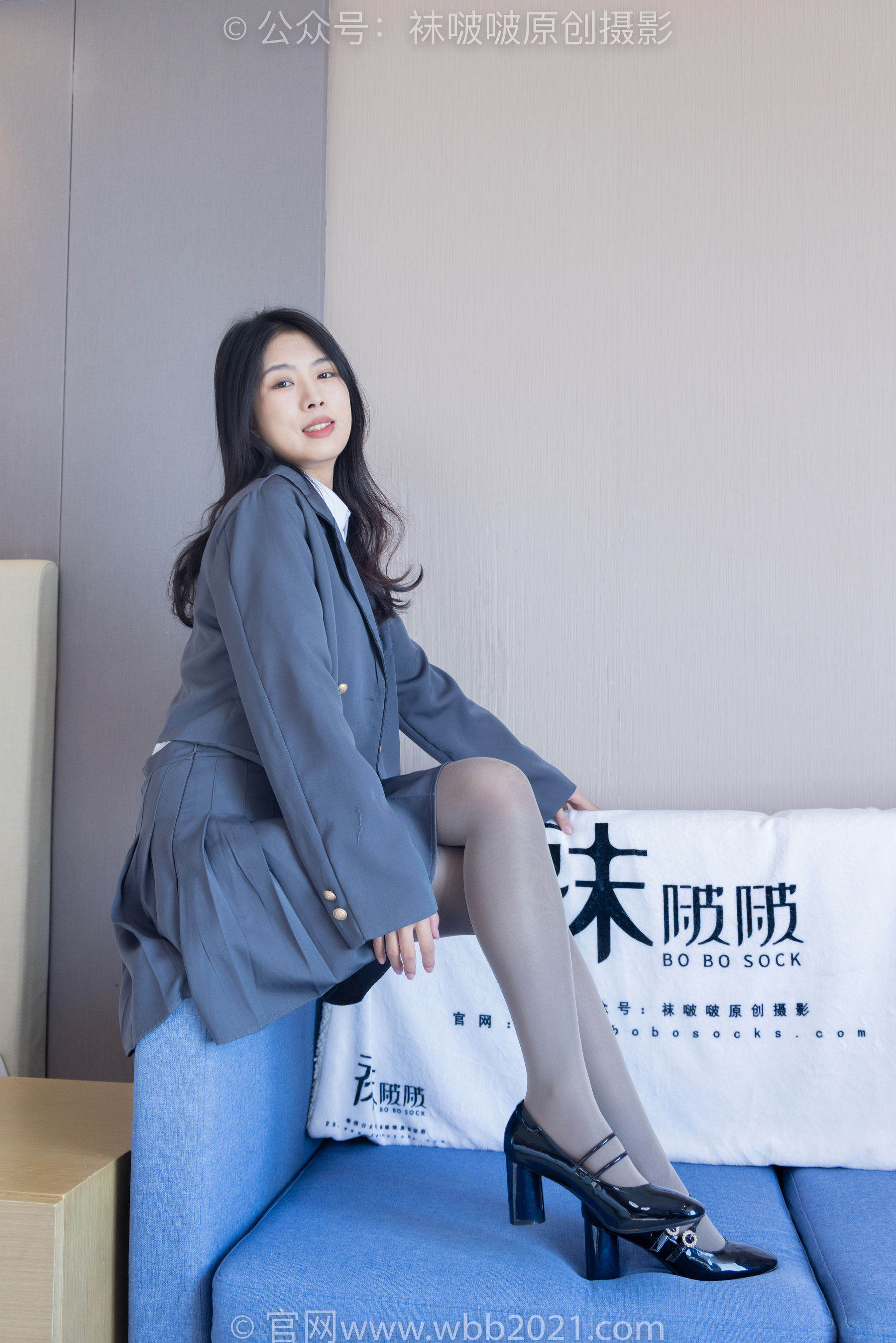 BoBoSocks袜啵啵 No.312 奶油 -高跟鞋、黑丝打底、肉丝