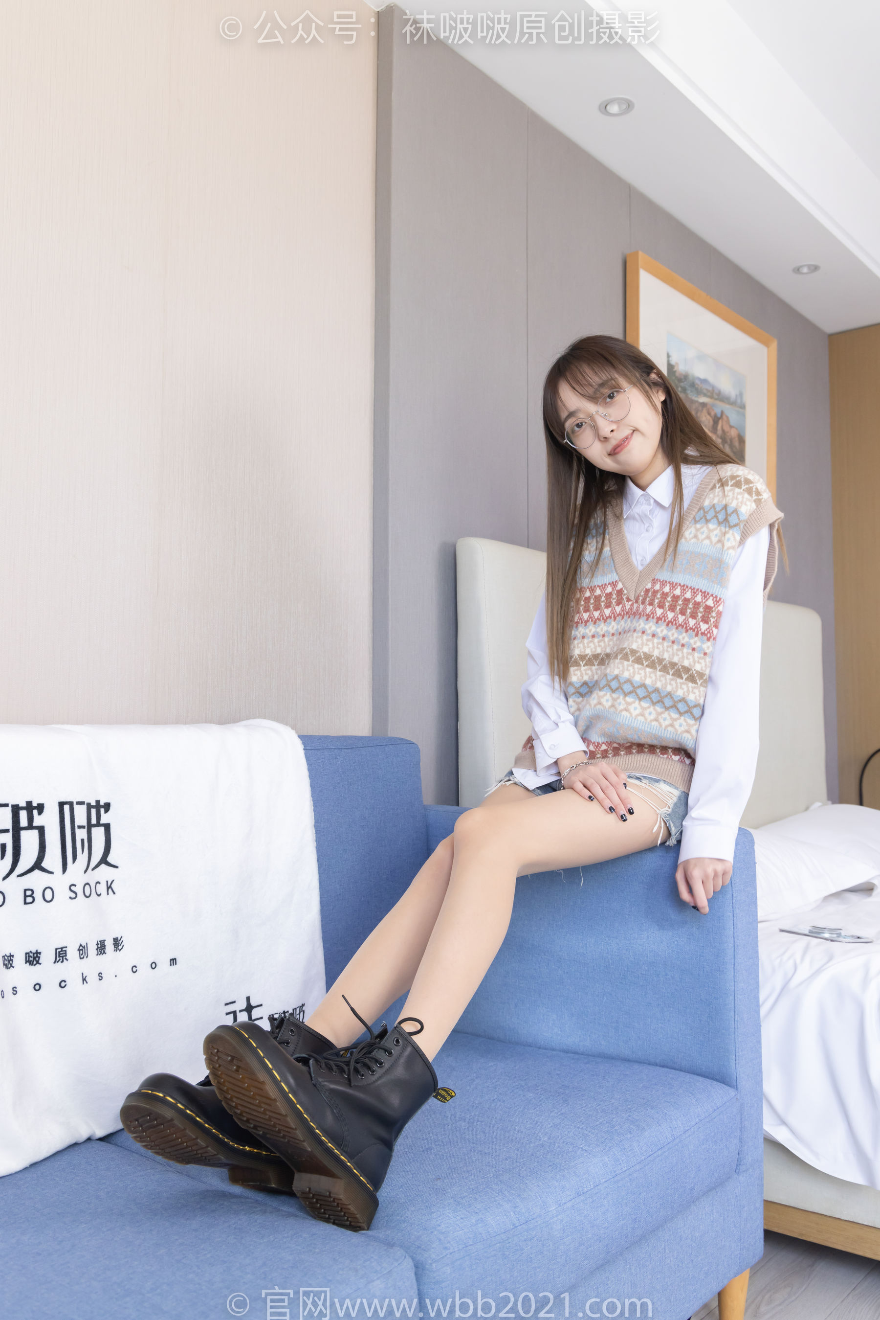 BoBoSocks袜啵啵 No.316 稚予 -运动鞋、马丁靴、肉丝