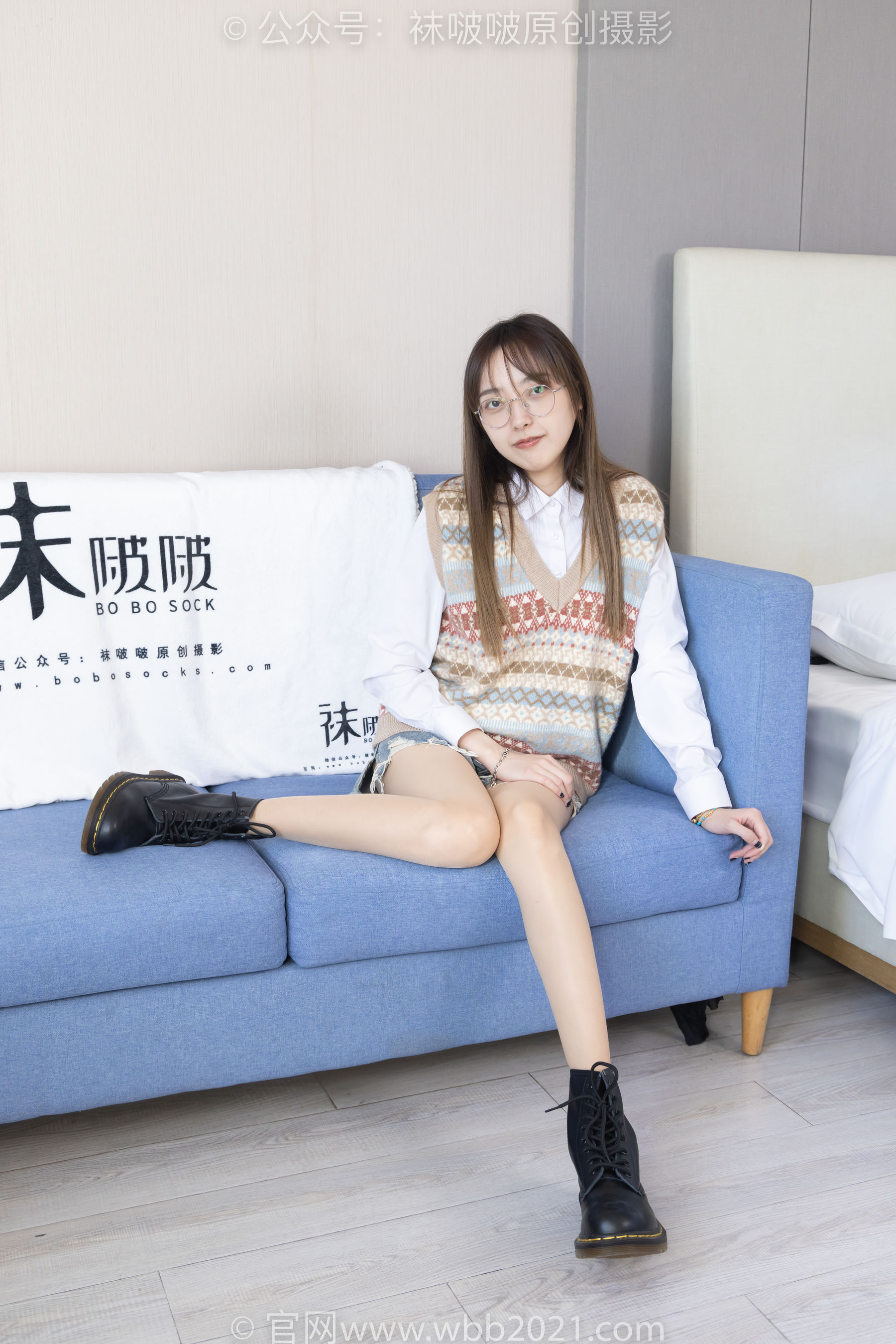 BoBoSocks袜啵啵 No.316 稚予 -运动鞋、马丁靴、肉丝