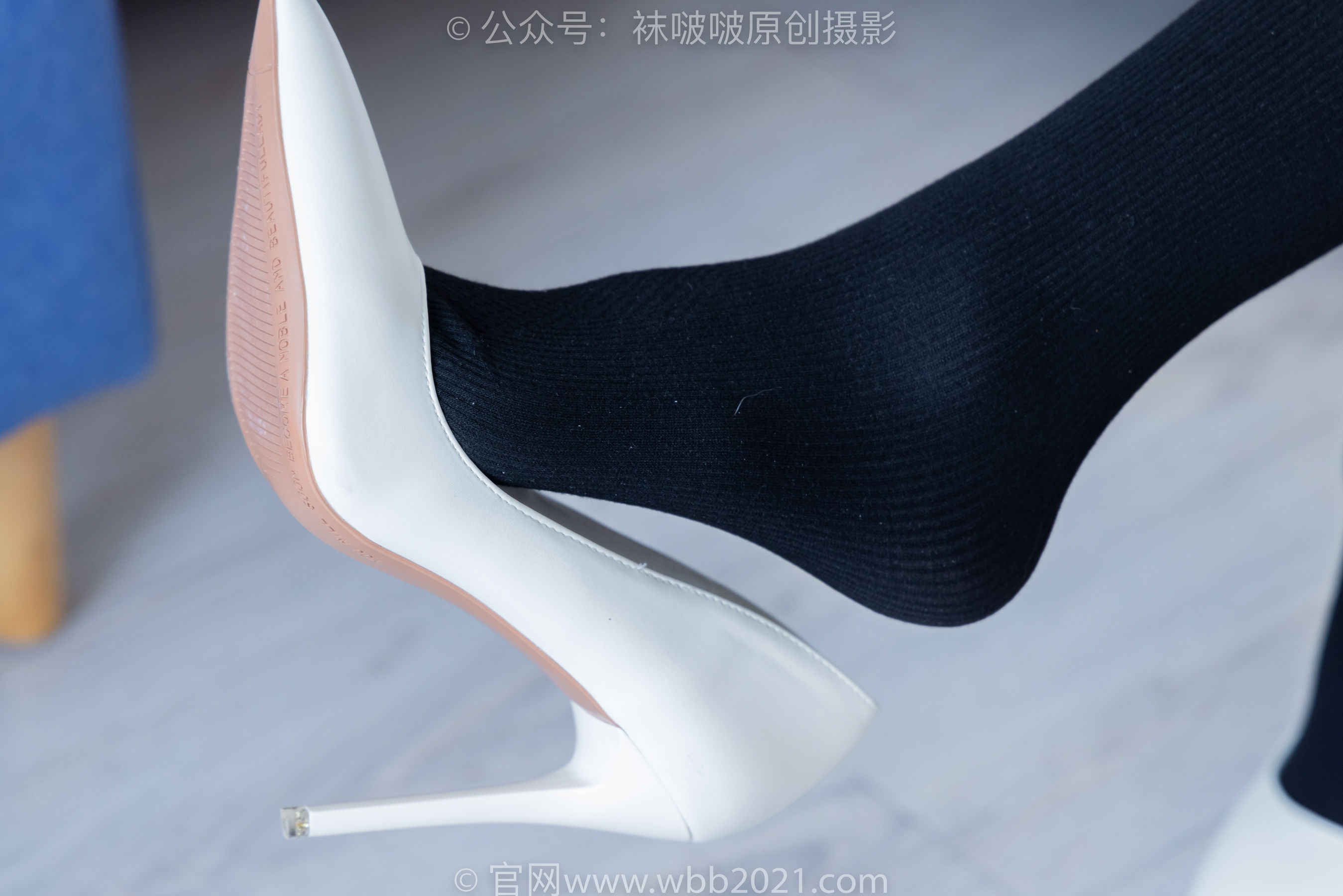 BoBoSocks袜啵啵 No.319 奶油 -高跟鞋、平底鞋、厚肉丝、厚黑丝大腿袜