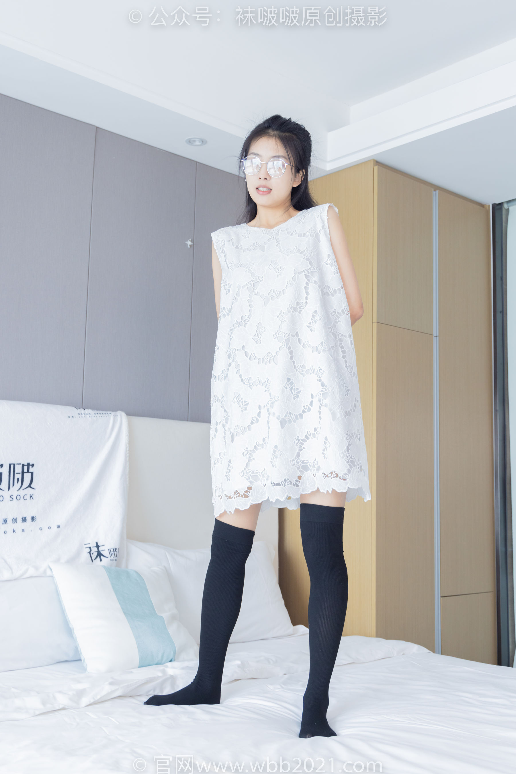 BoBoSocks袜啵啵 No.319 奶油 -高跟鞋、平底鞋、厚肉丝、厚黑丝大腿袜